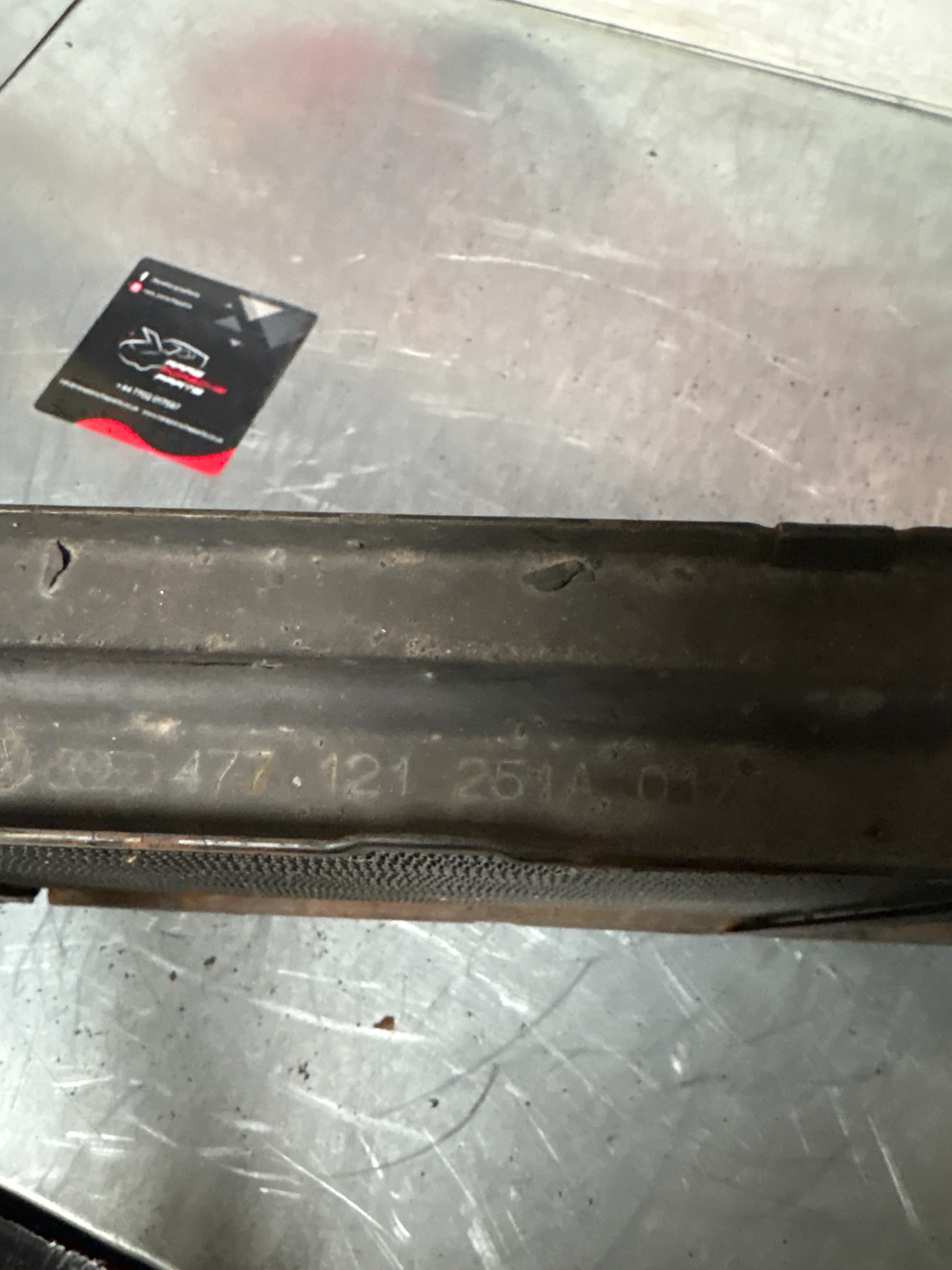Porsche 924 radiator used 477121251A pressure tested - Image 8