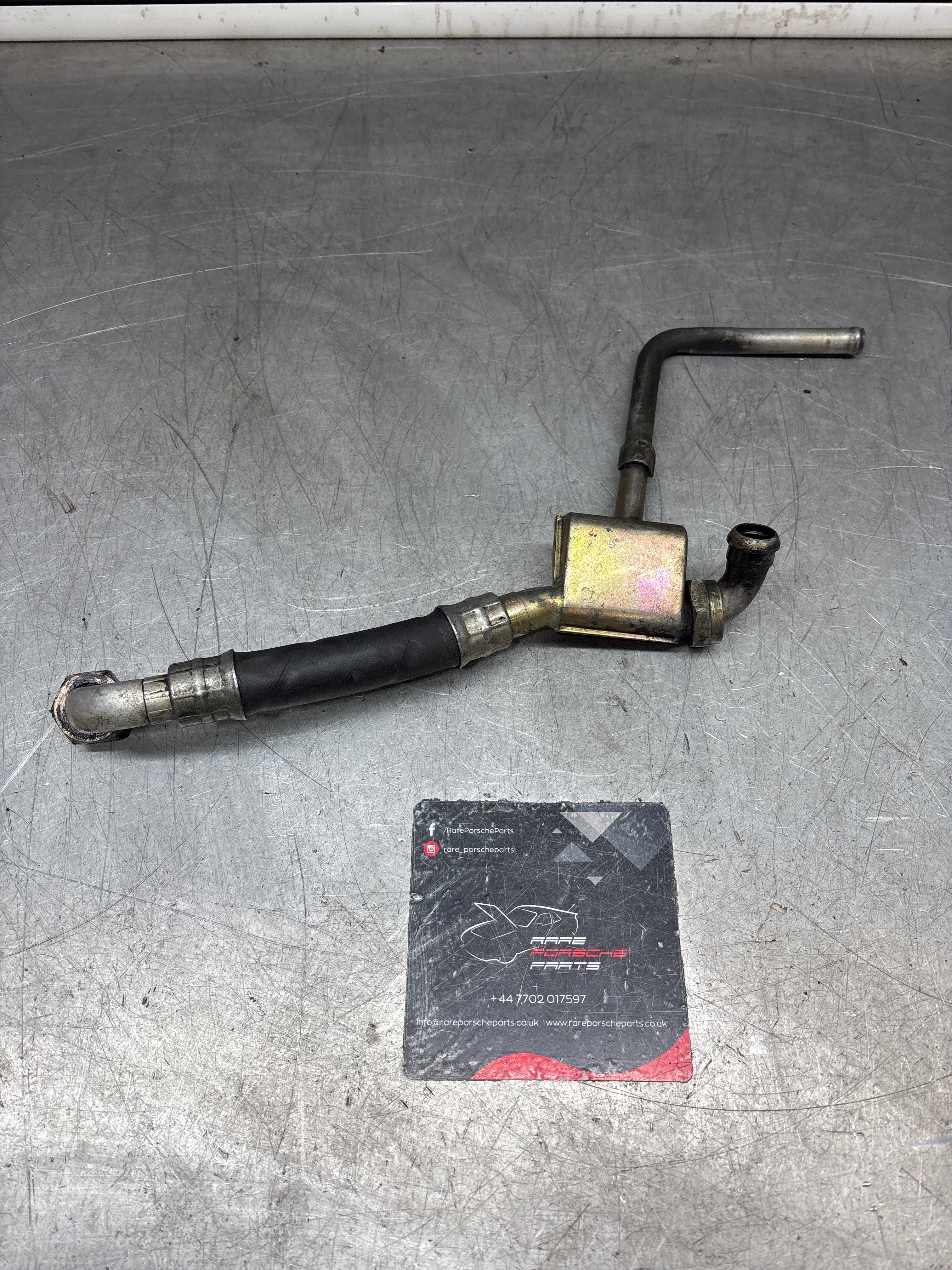 Porsche 924 turbo to sump oil pipe (from 81) 93110710808 LHD used
