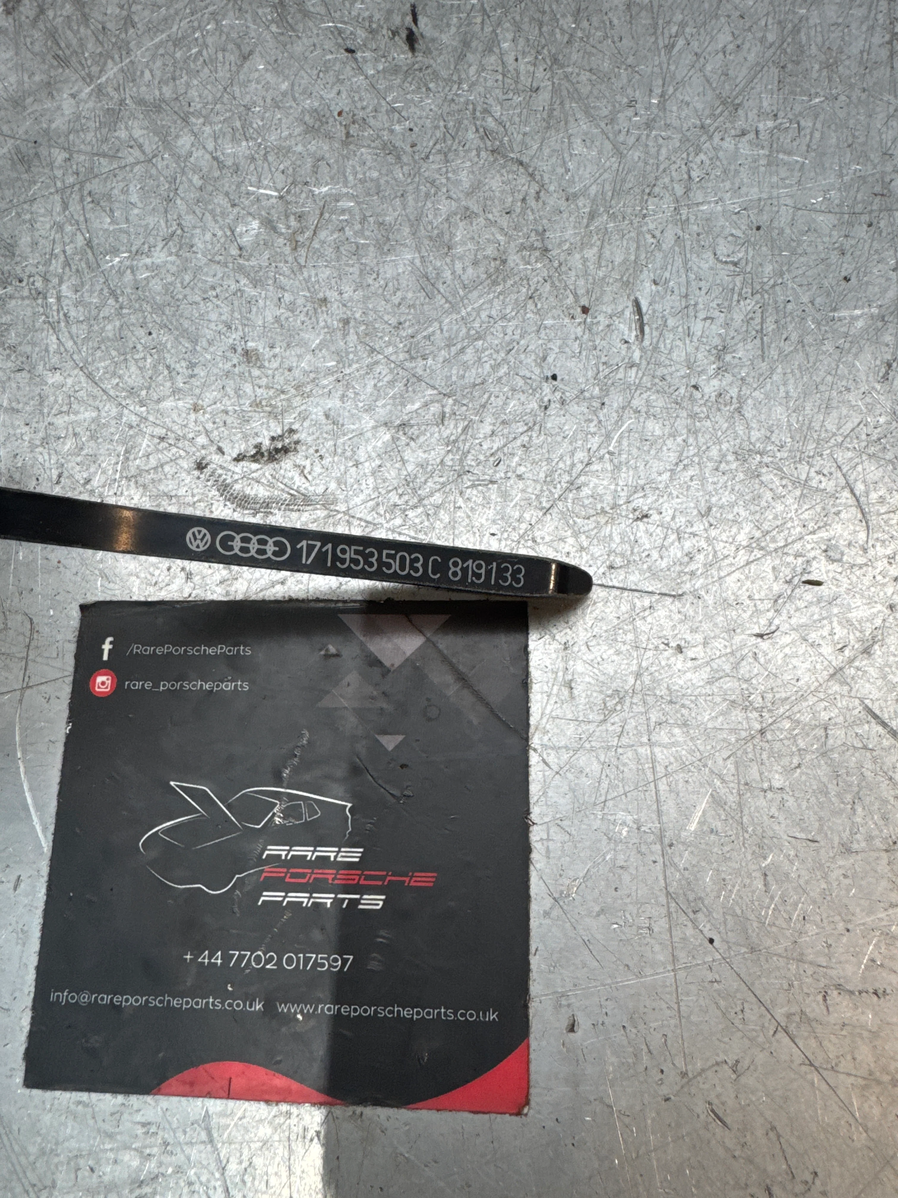 Porsche 924 wiper indicators switch 171953503C used - Image 4