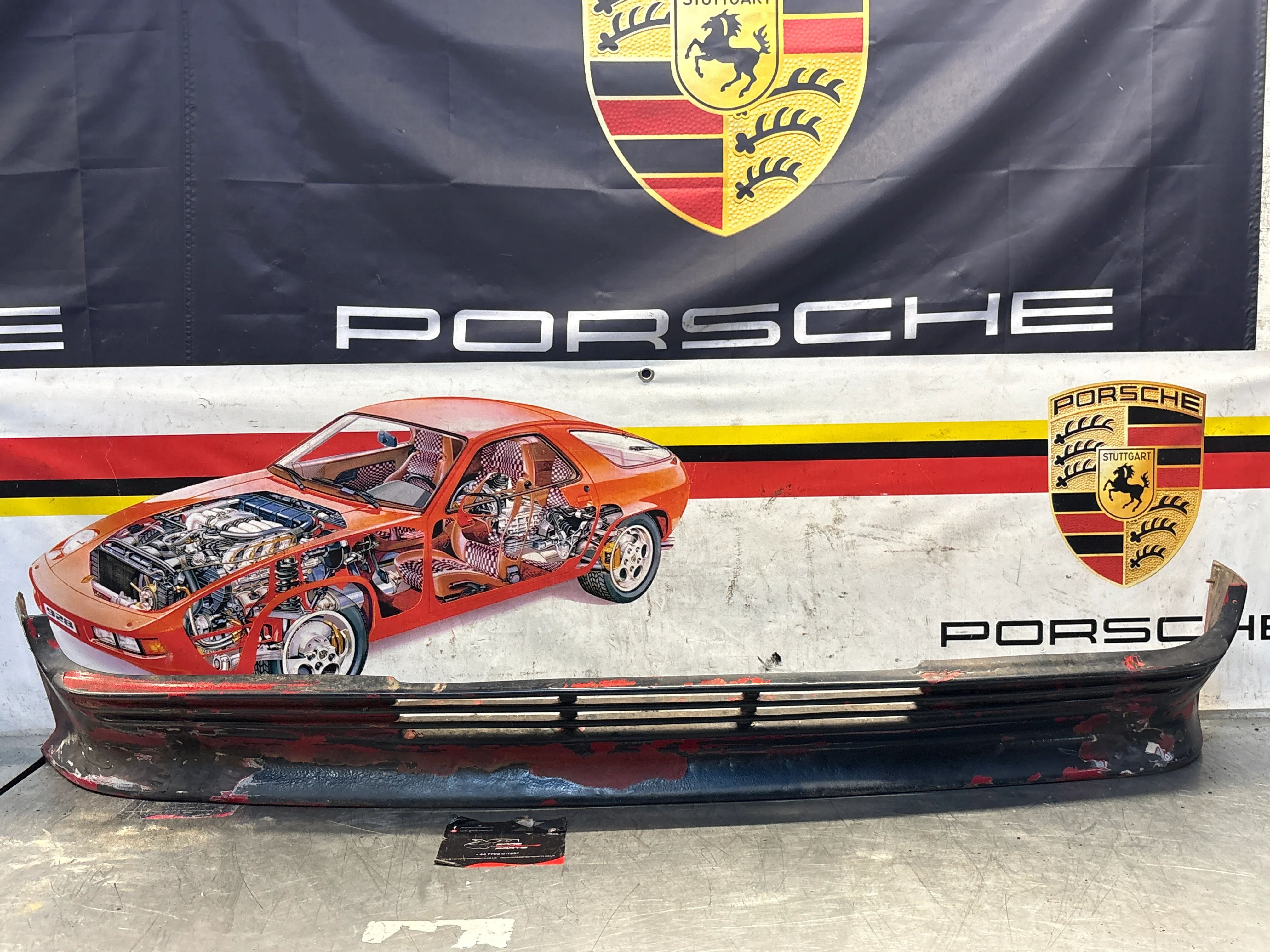 Porsche 924 Zender spoiler set, used - Image 13