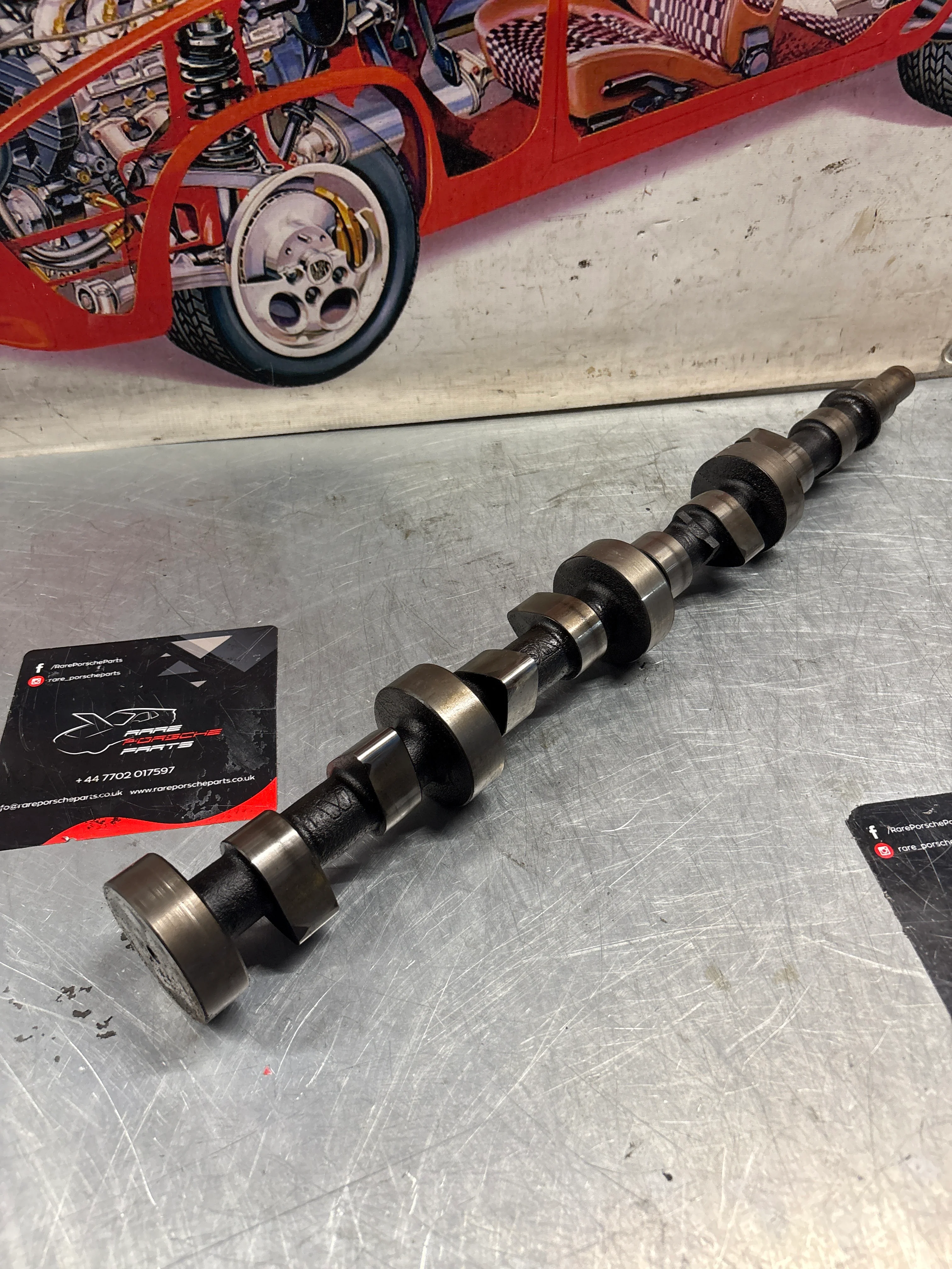 Porsche 924S 944 2.5 Cam shaft. Used. 94410515505R - Image 3