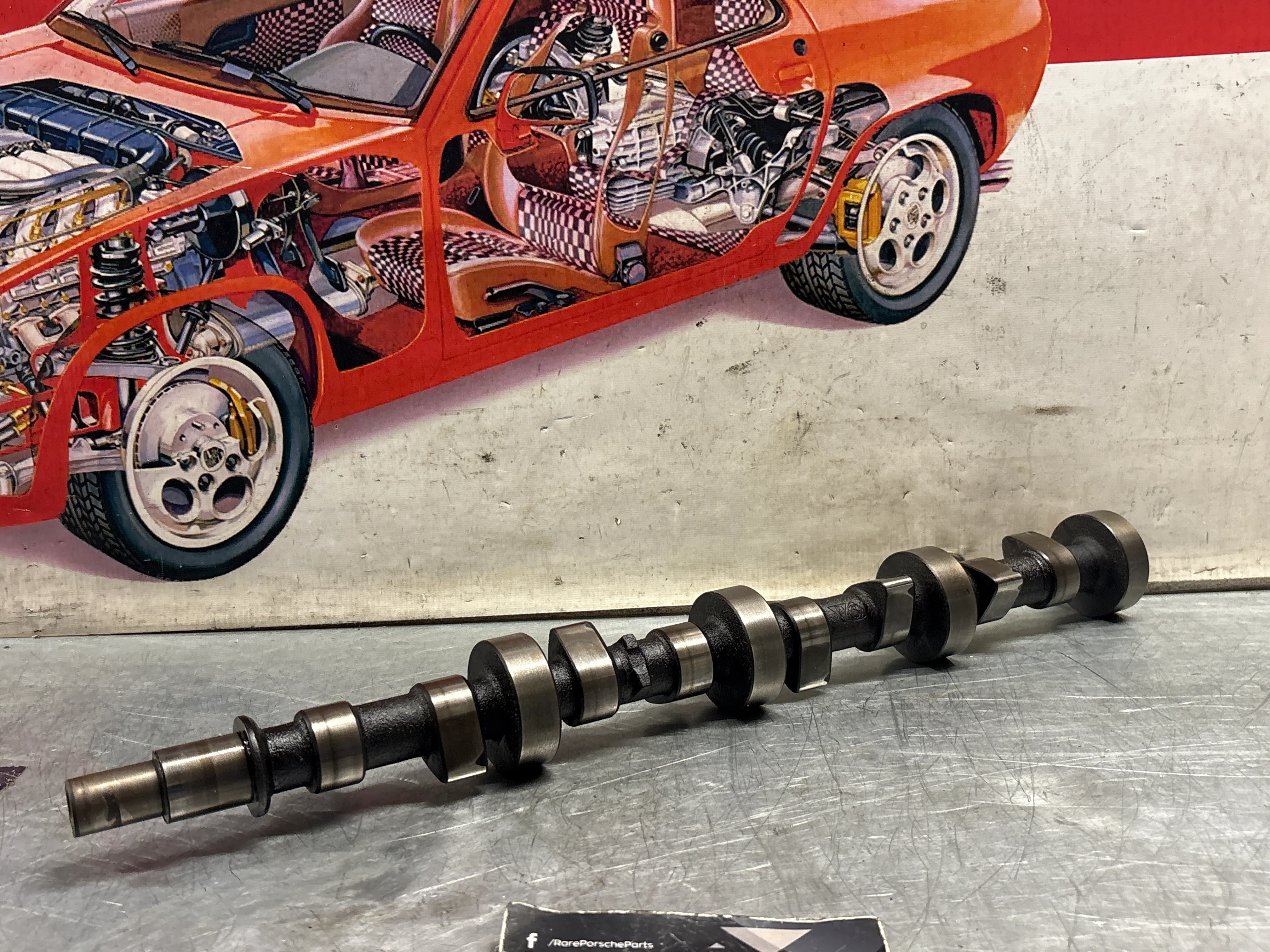 Porsche 924S 944 2.5 Cam shaft. Used. 94410515505R Part number is not visible - Image 4