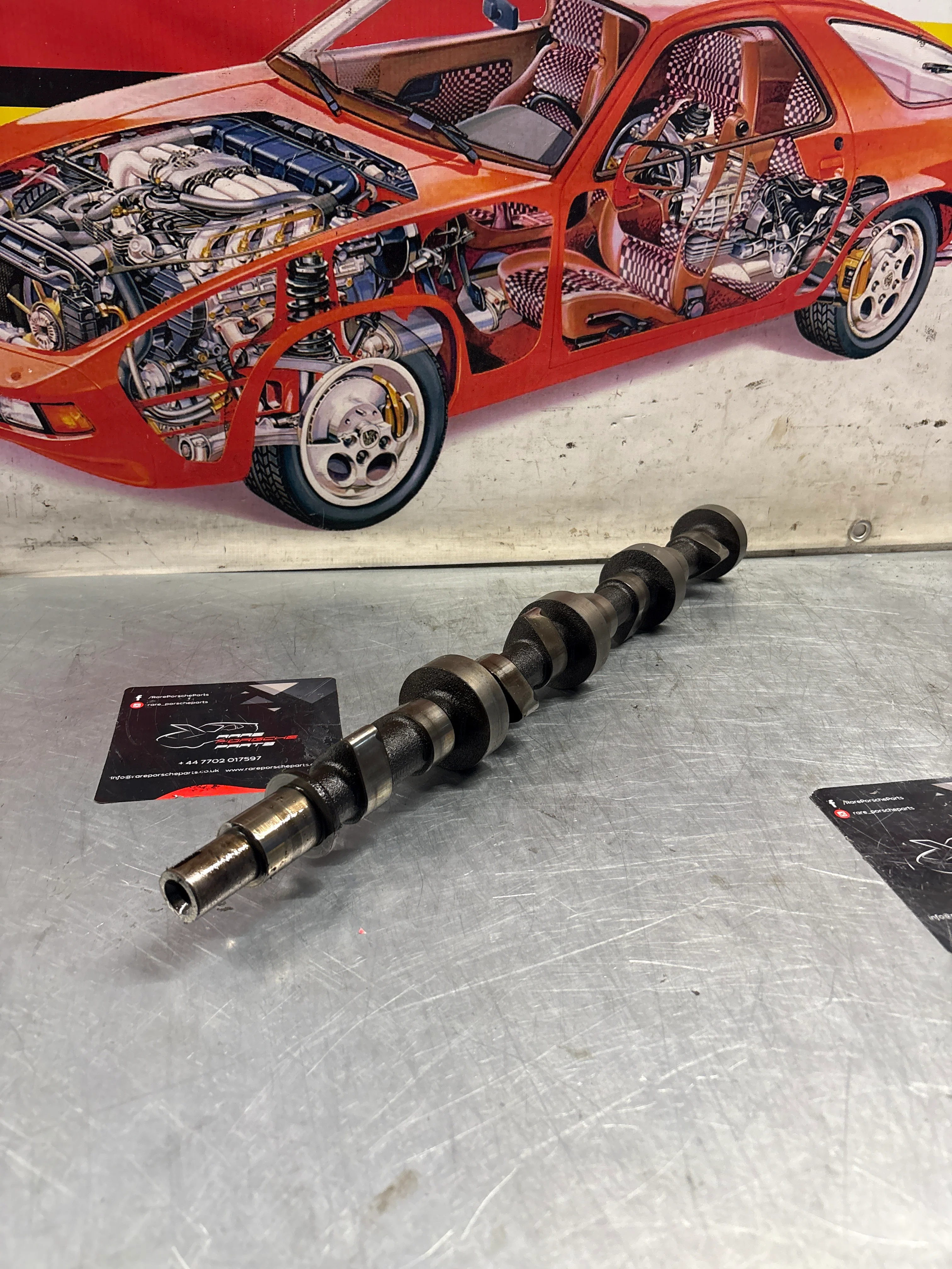 Porsche 924S 944 2.5 Cam shaft. Used. 94410515505R - Image 2