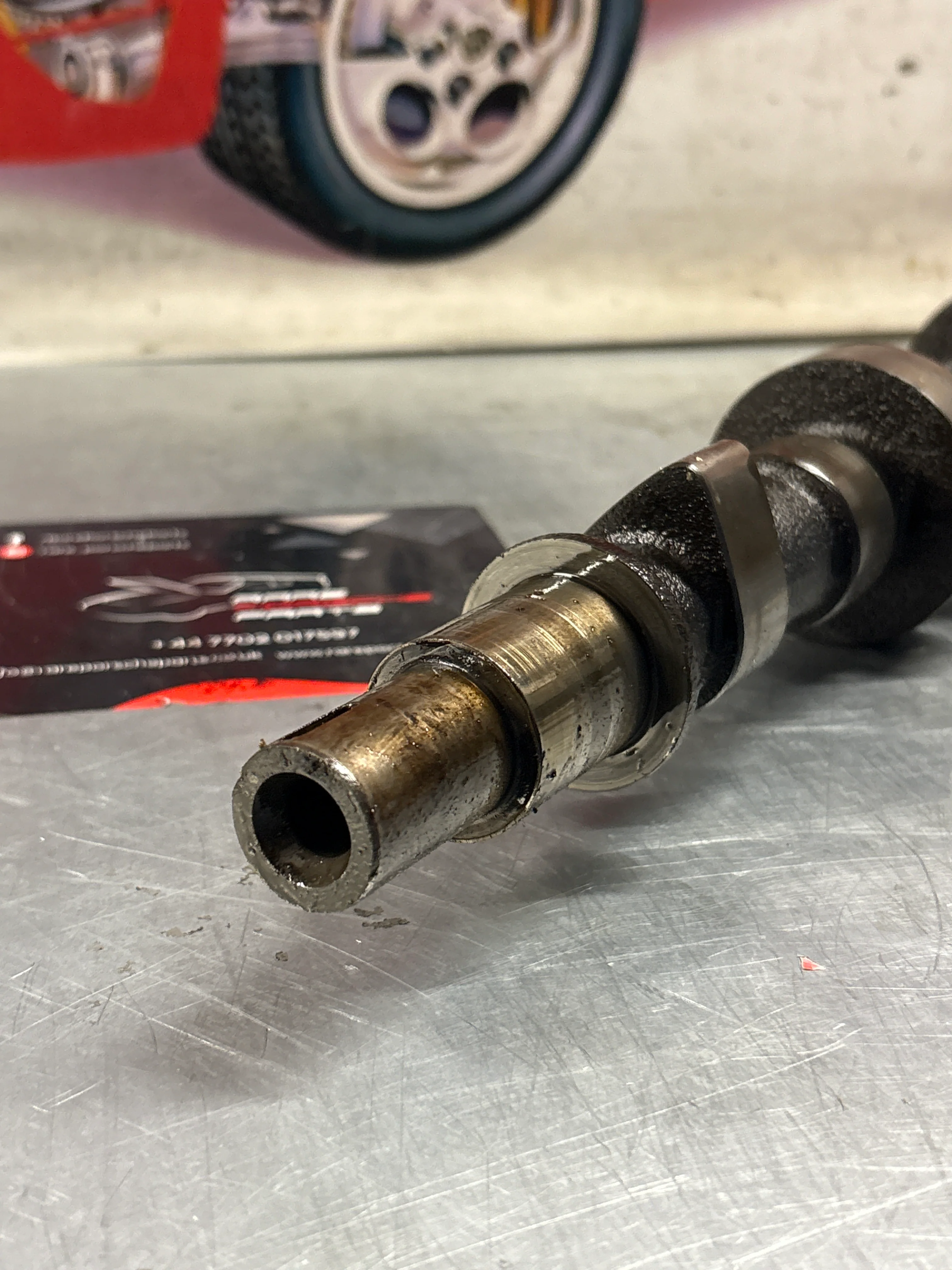 Porsche 924S 944 2.5 Cam shaft. Used. 94410515505R - Image 3