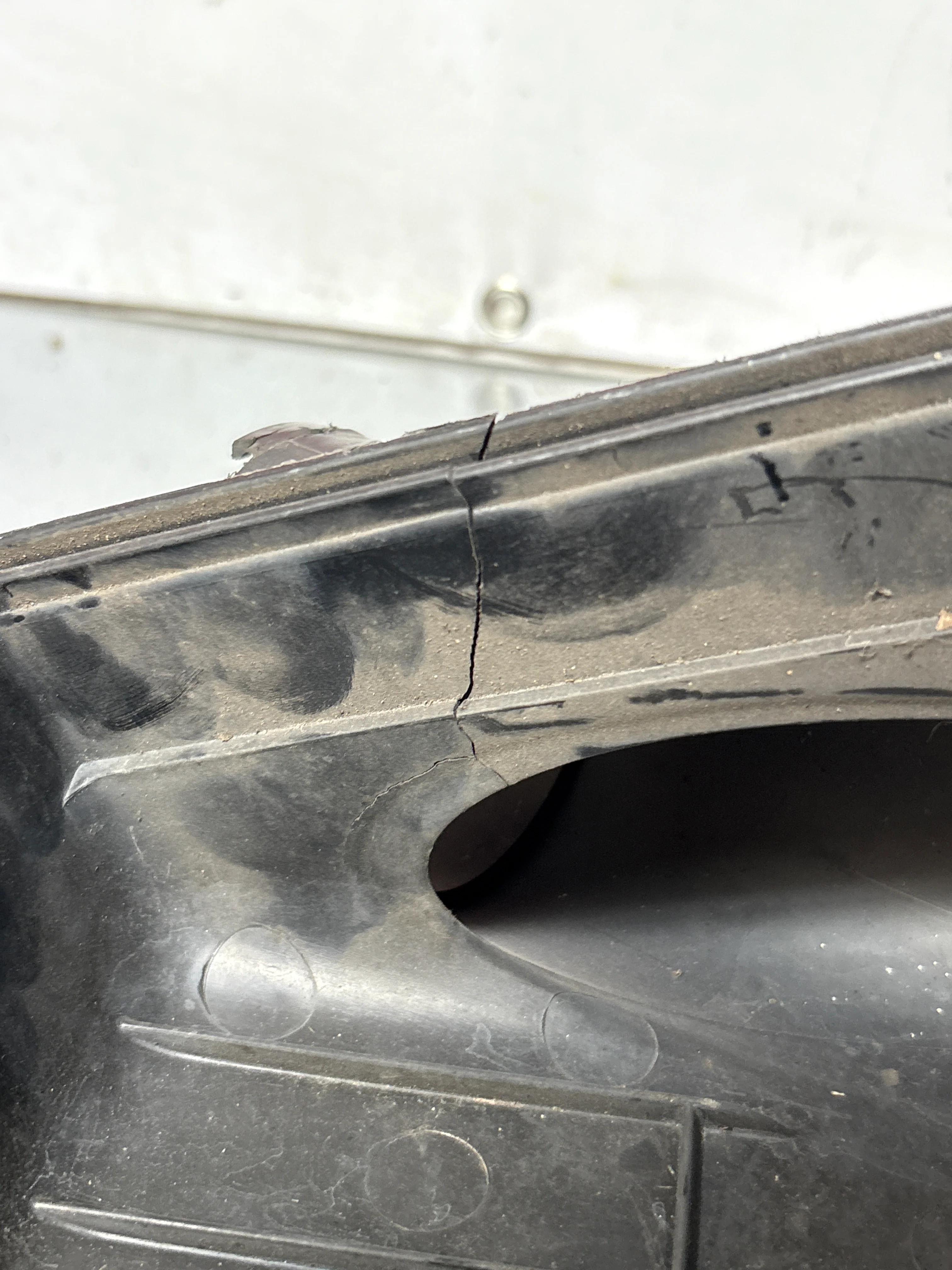 Porsche 924S 944 air box section, without snorkel, used. 94411001203 / 94411018602 - Image 6