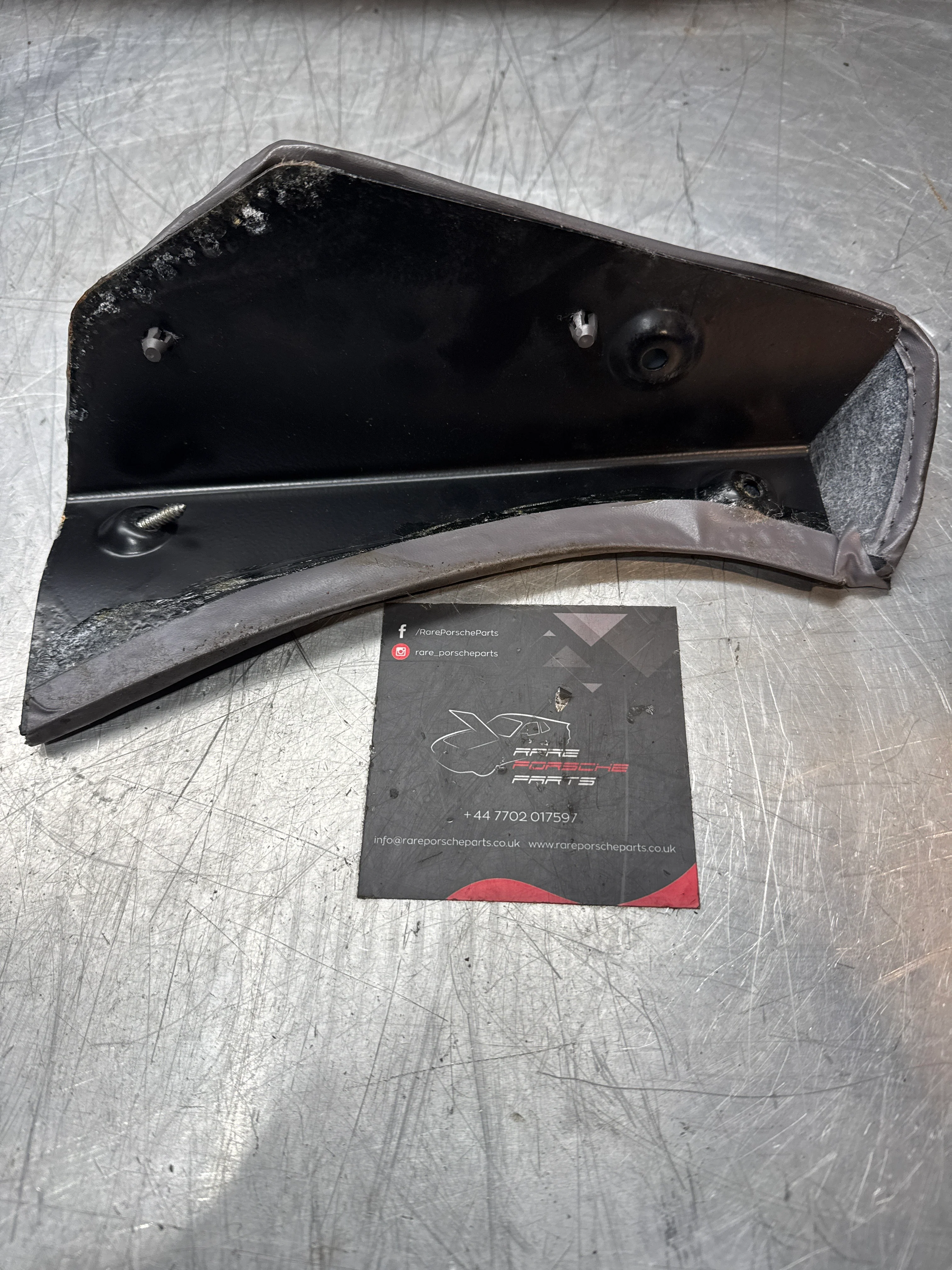 Porsche 924S 944 grey foot rest carpet piece, used - Image 3