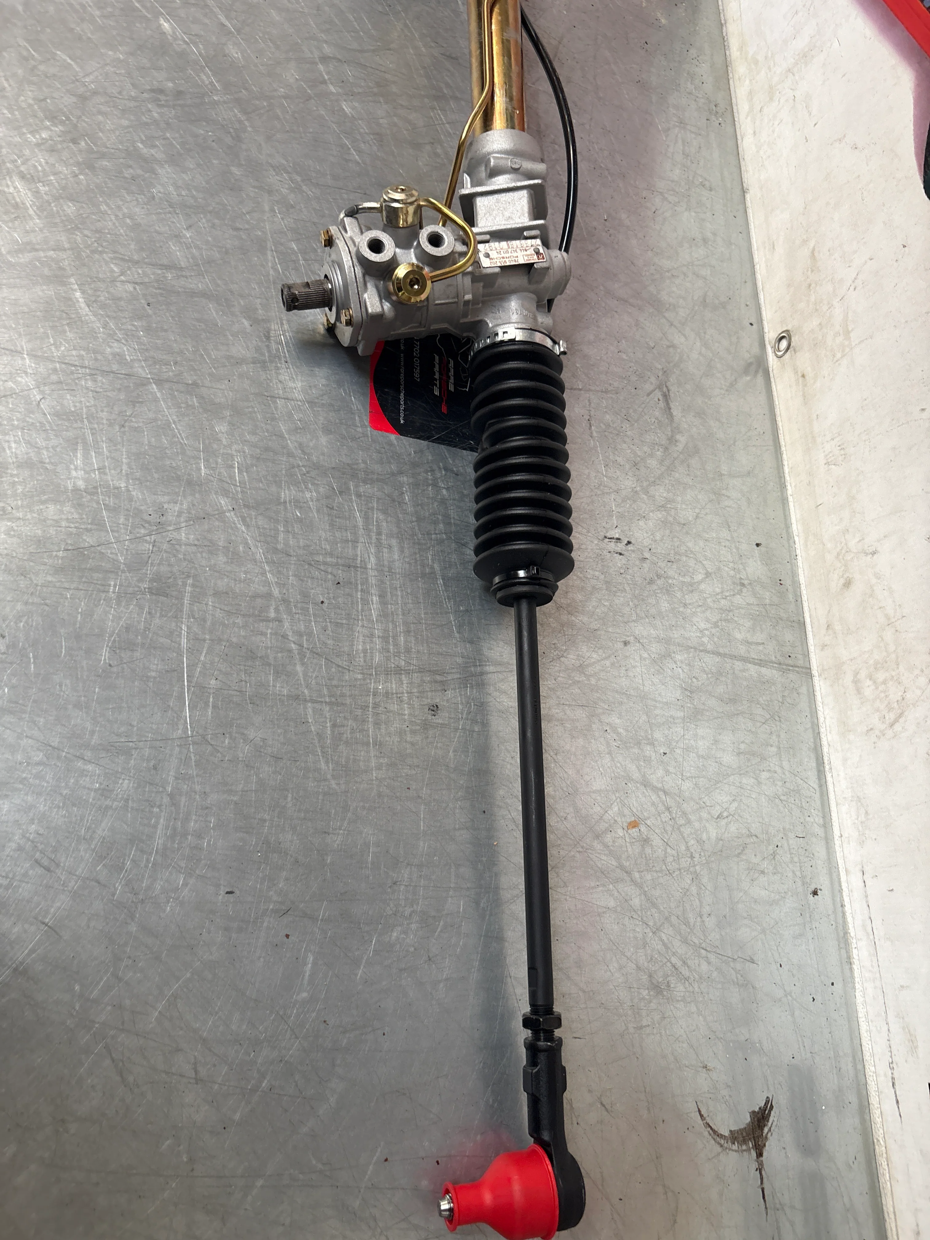 Porsche 924S/944 Power steering rack, LHD 94434701122, refurbished - Image 13