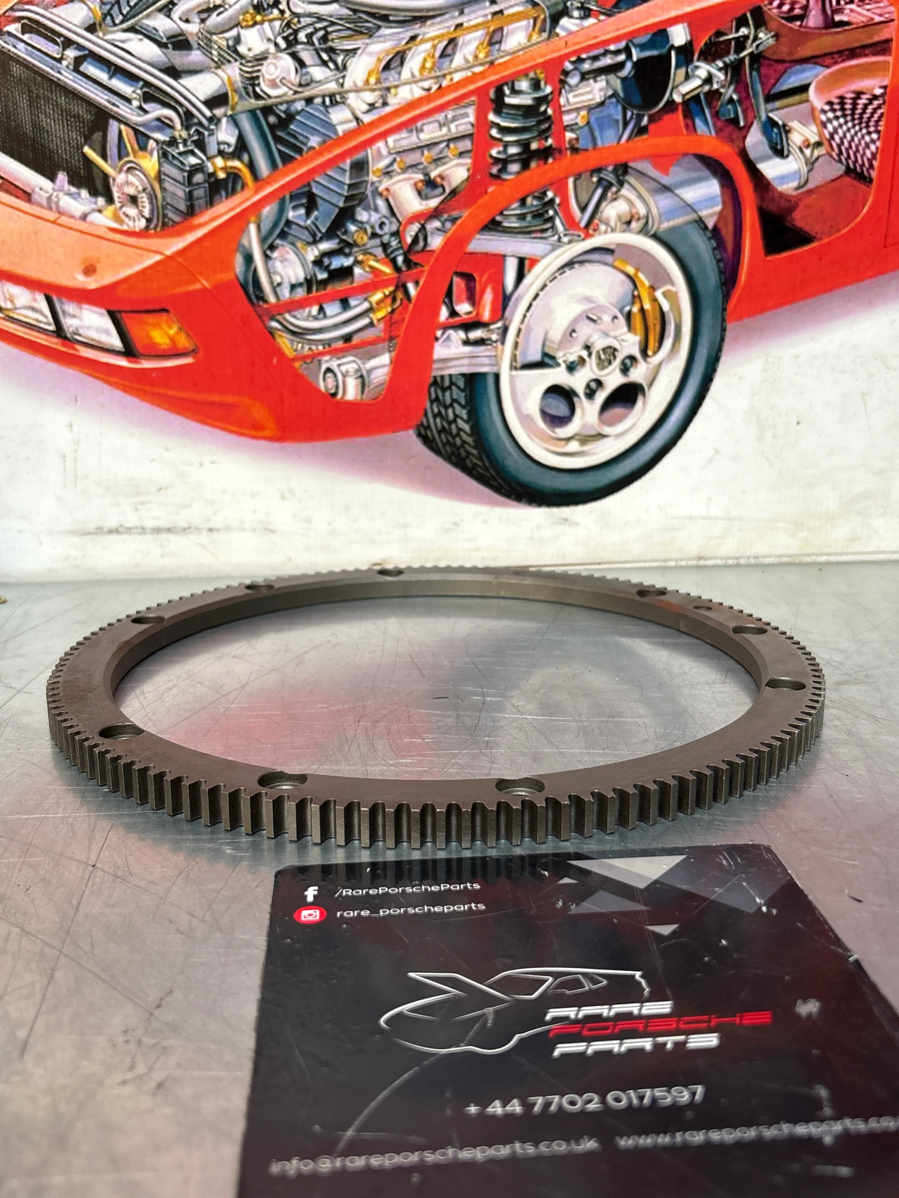 Porsche 944 Turbo starter ring, 95111623900 - Image 2