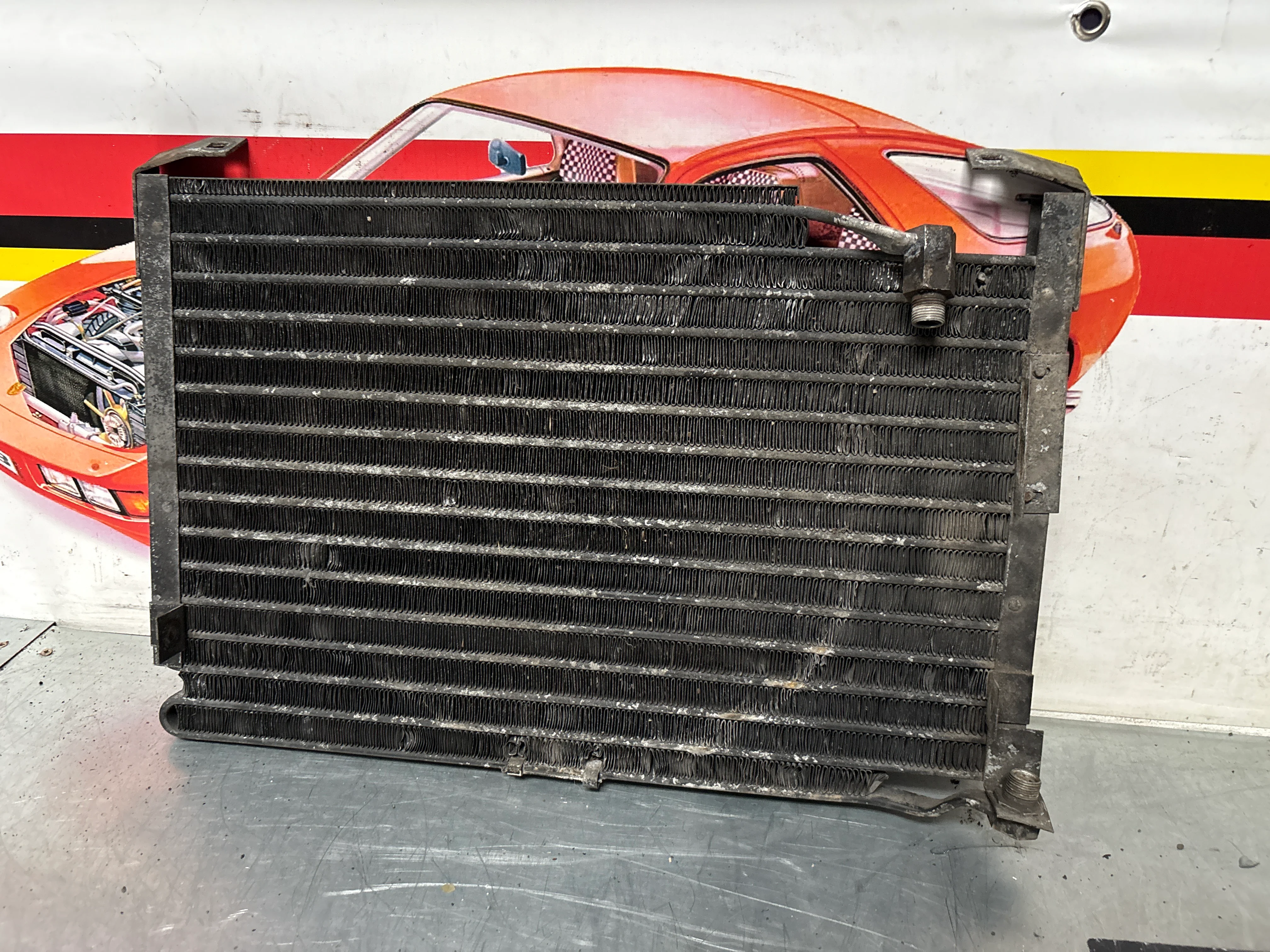 Porsche 928 AC Condenser, used 92857314303 - Image 8