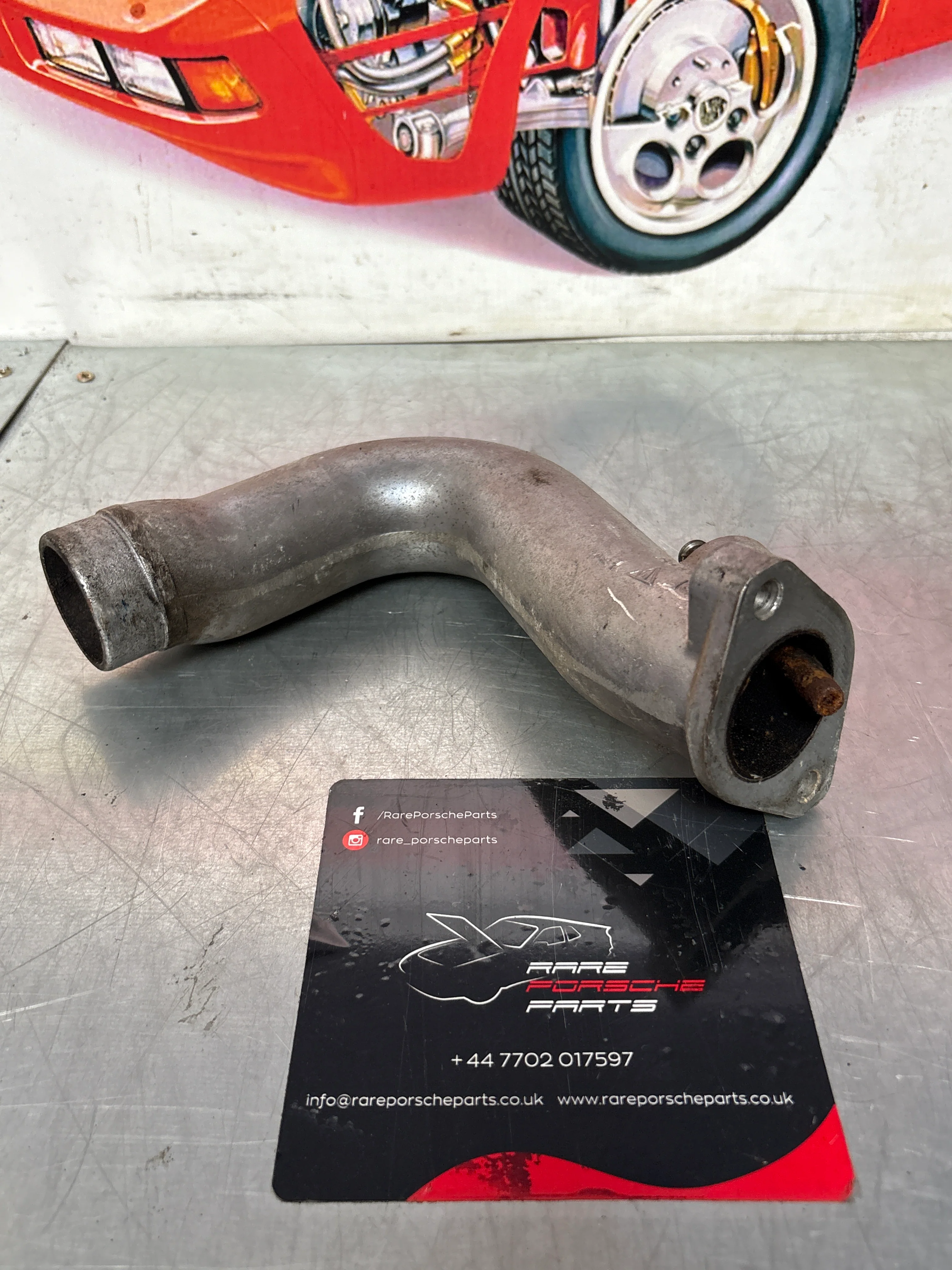 Porsche 928 air intake pipe, used 9281102960R - Image 2