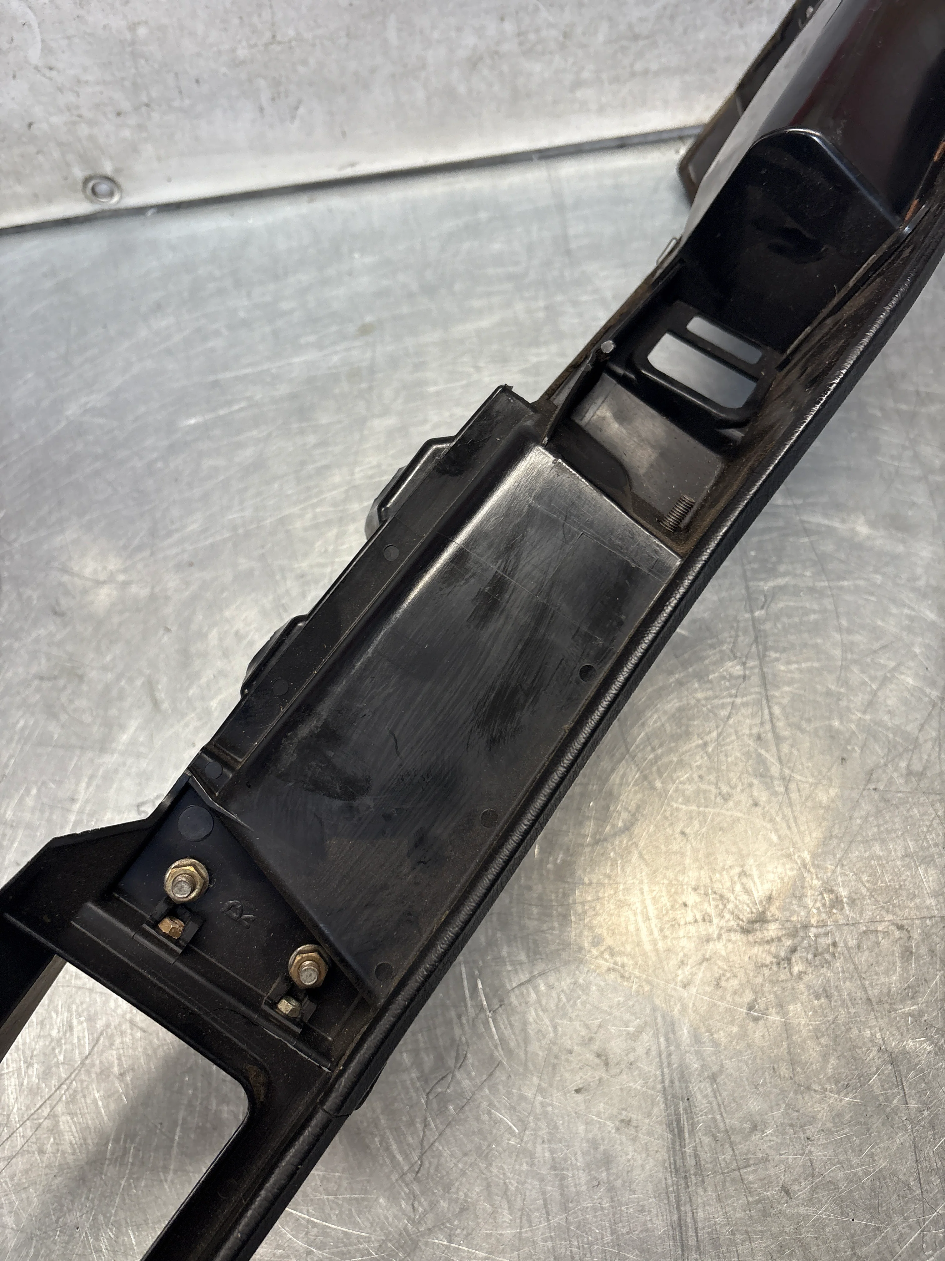 Porsche 928 black door armrest, right, off side, 92855510203, used - Image 13