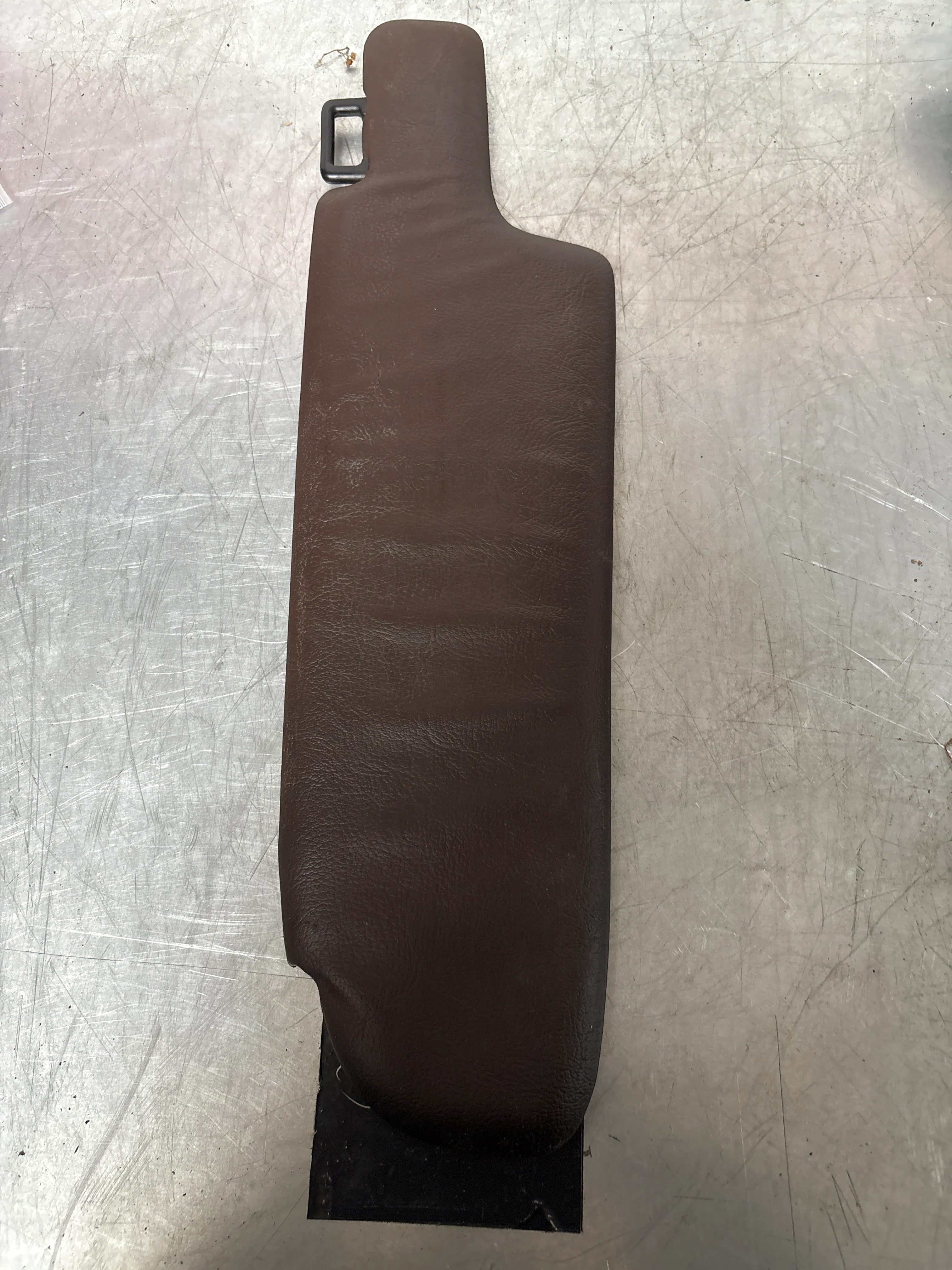 Porsche 928 brown sun visor, used right 92873123802 - Image 3