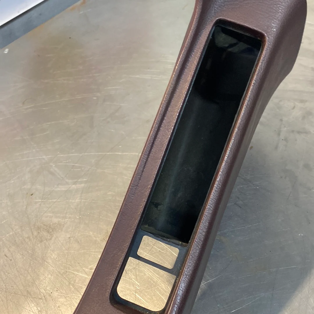 Porsche 928 Burgundy door armrest, left, off side, 92855510103, used - Image 5