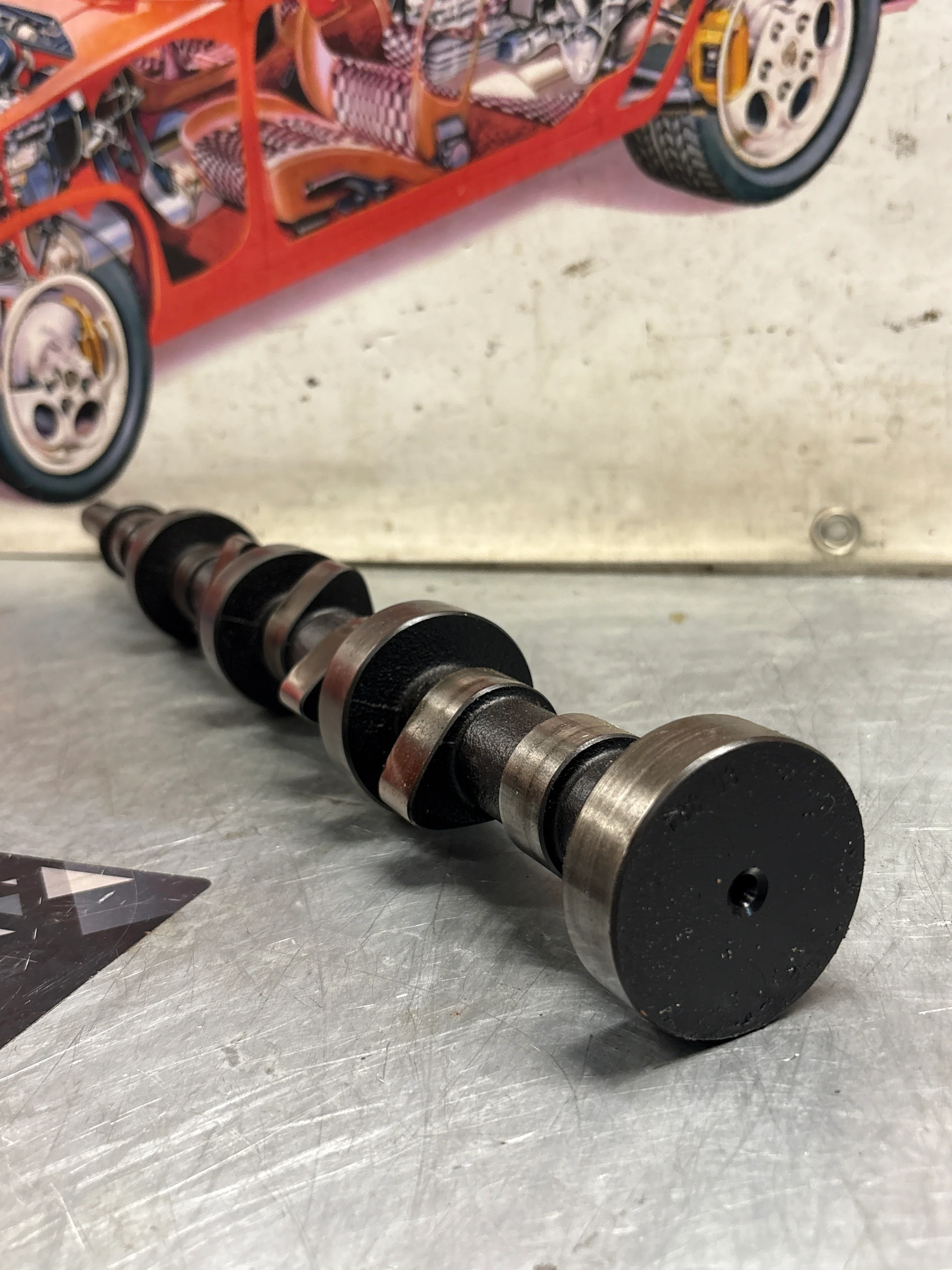 Porsche 928 cam shaft, used 9281051870R - Image 3
