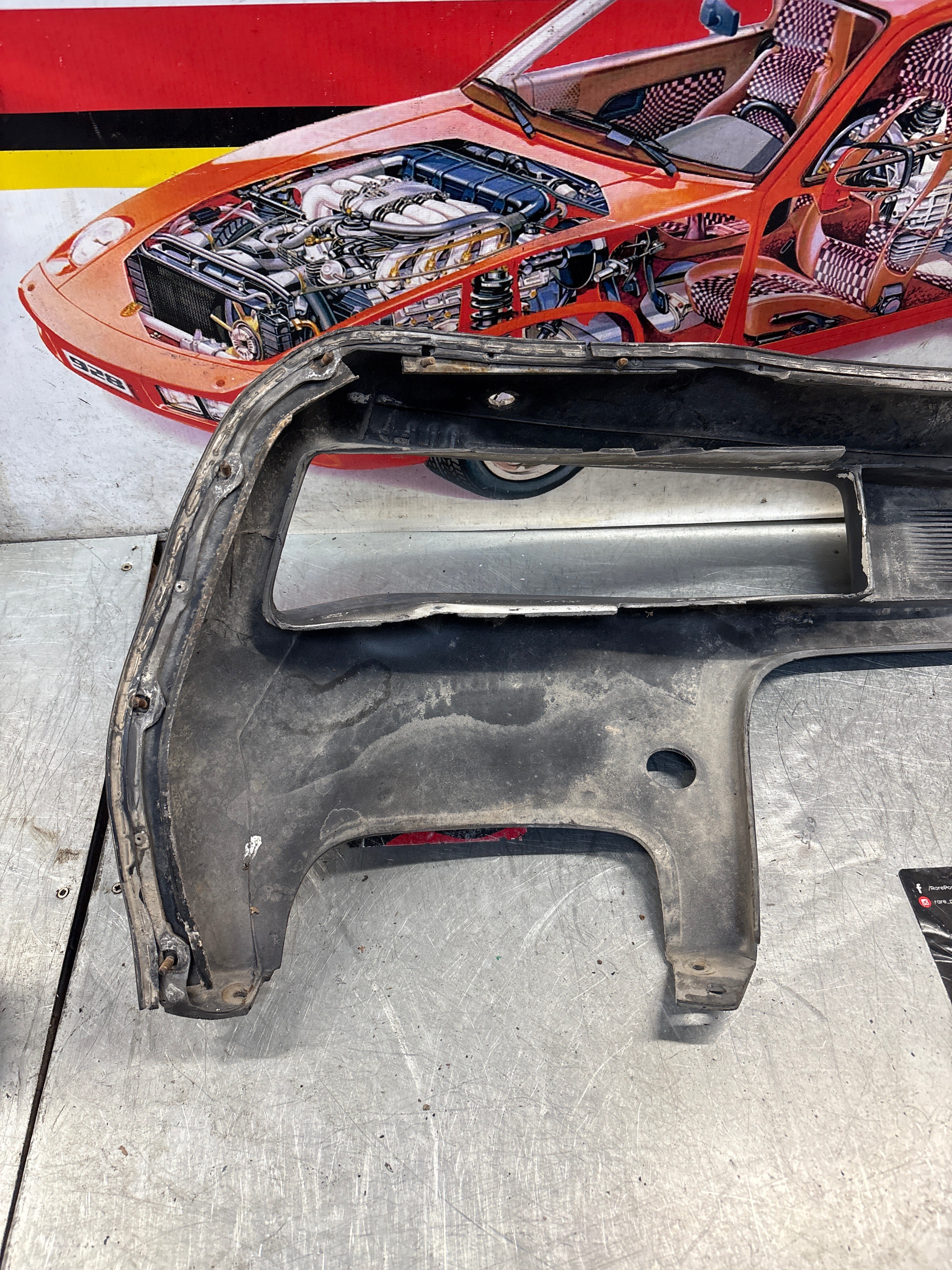 Porsche 928 front bumper cover panel, used 92850501306 - Image 11