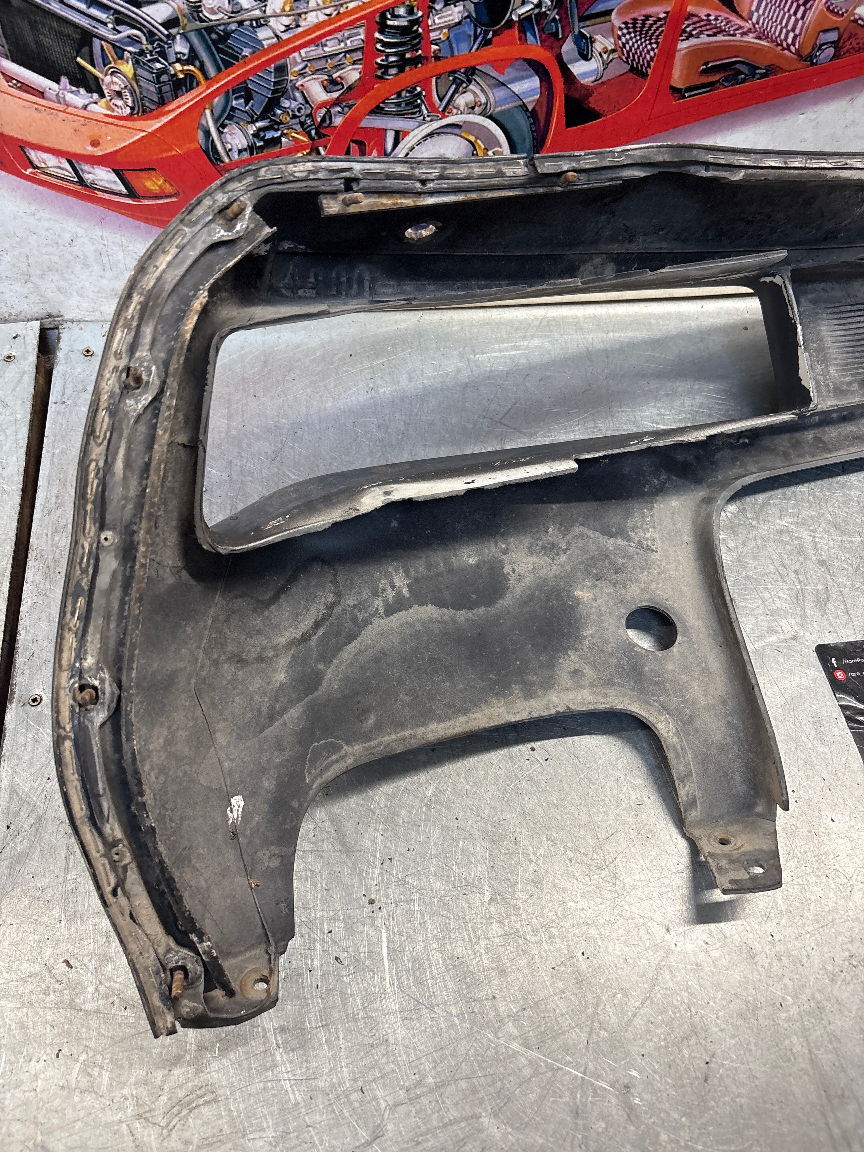 Porsche 928 front bumper cover panel, used 92850501306 - Image 12