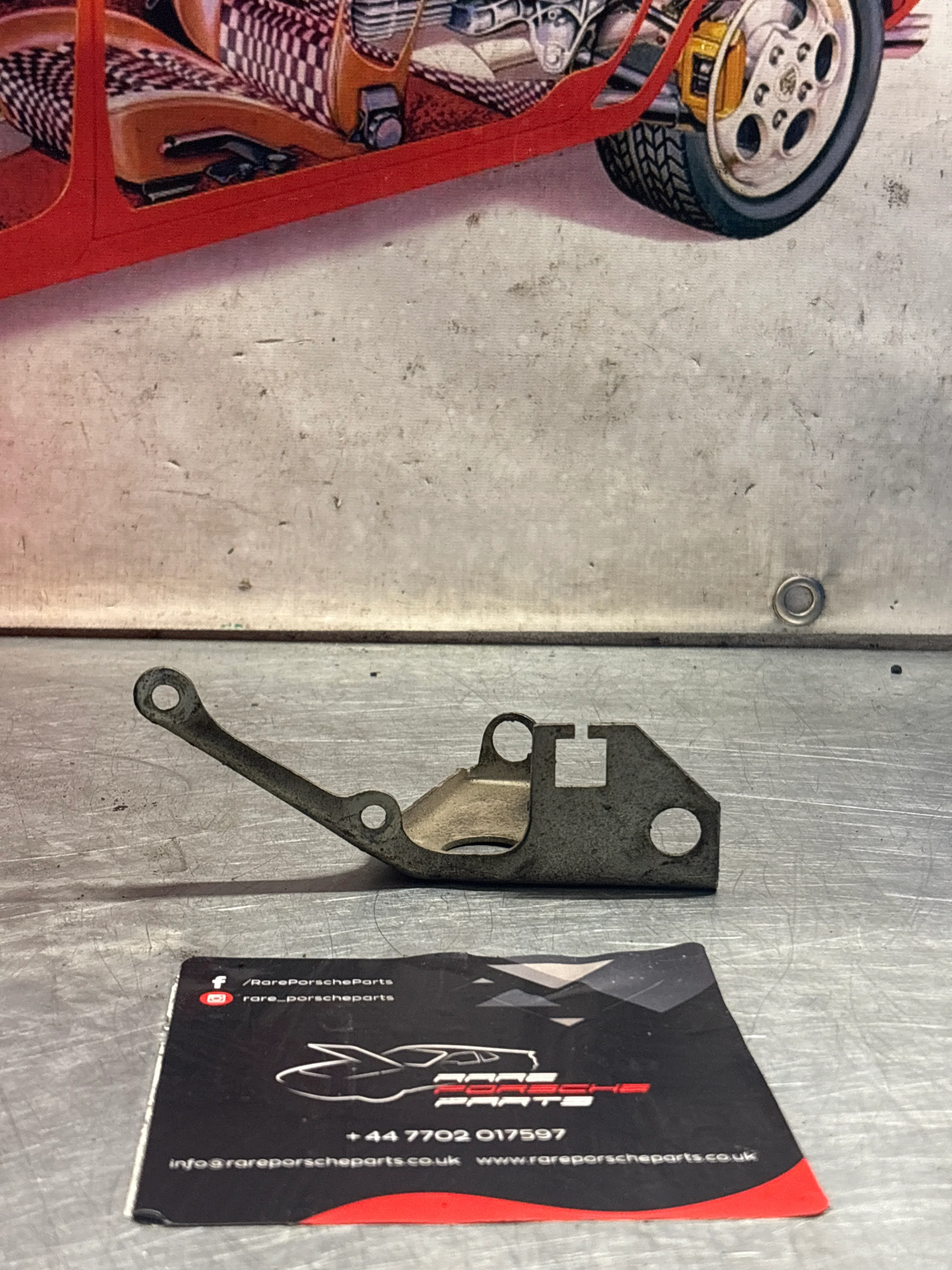 Porsche 928 intake flow meter cable guide bracket, used 92811021703 - Image 3
