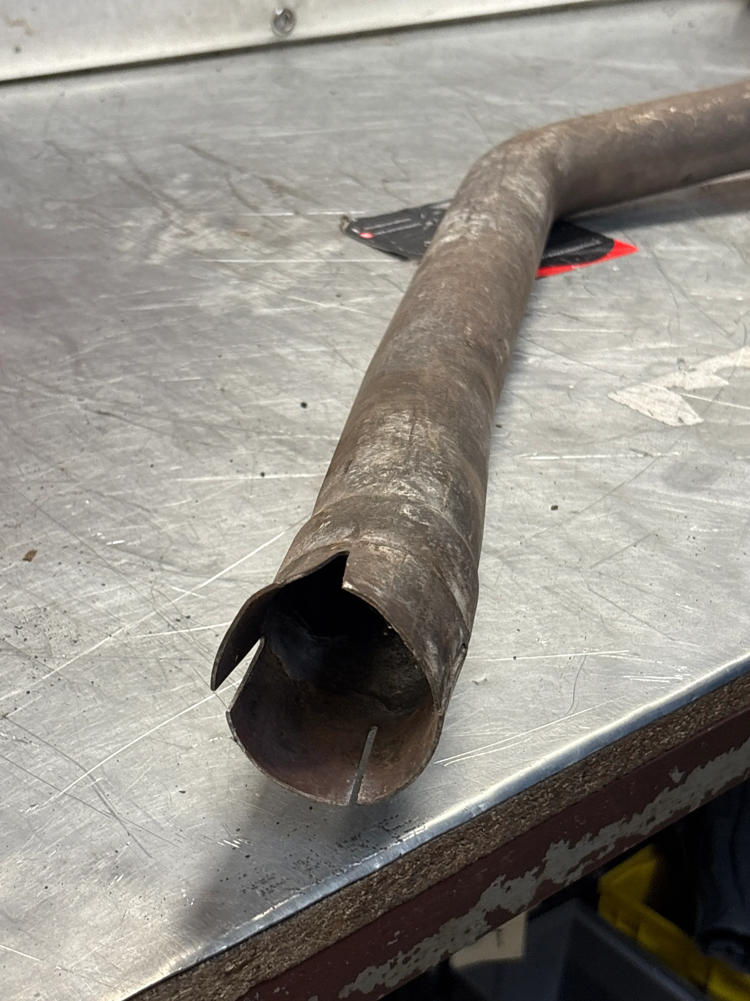 Porsche 928 Left side silencer, used 92811109302 - Image 6