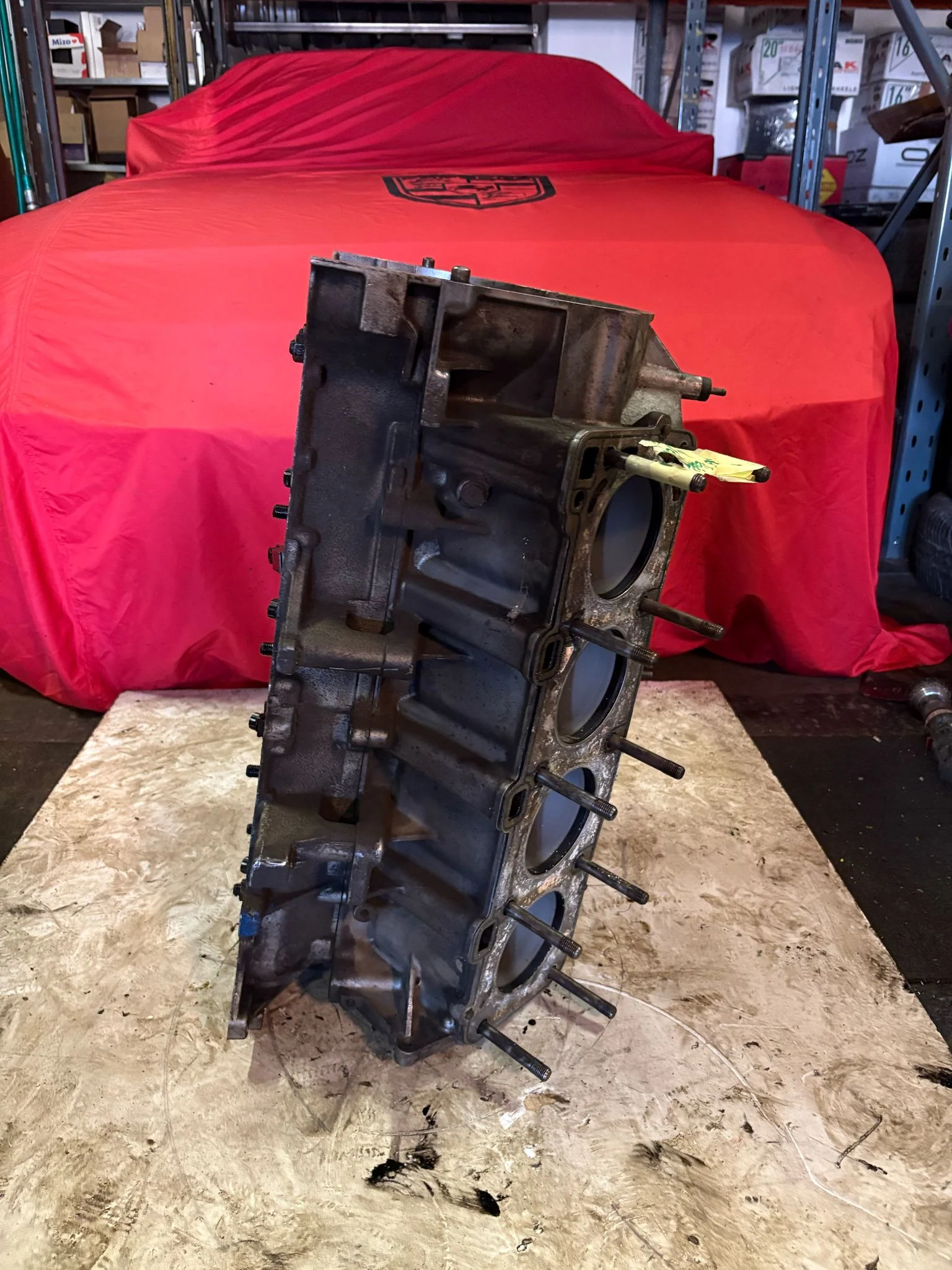 Porsche 928 M28/01 4.5 block with pistons, used - Image 17