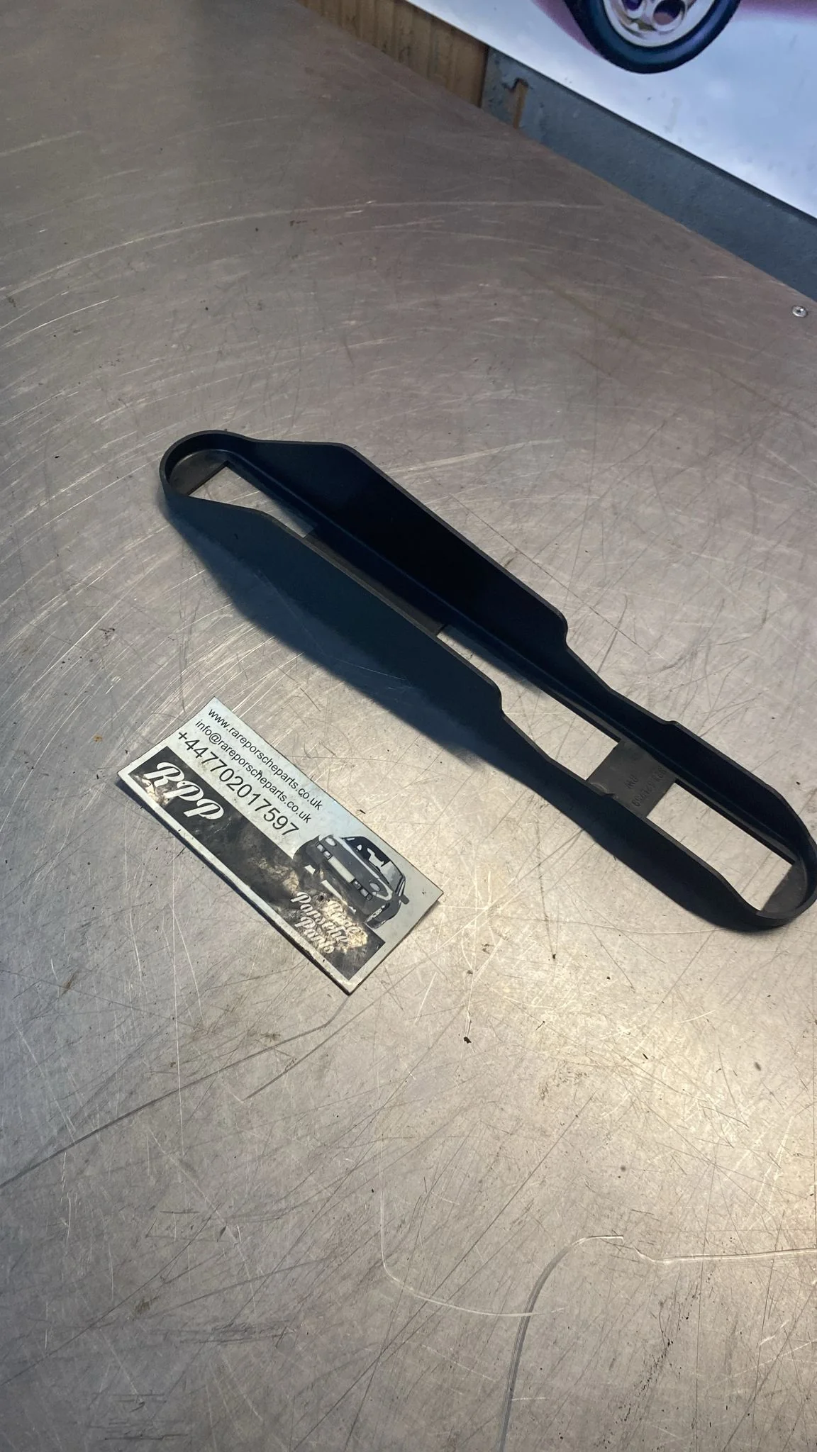 Porsche 928 plastic seat trim cover, used 92852175902 - Image 5