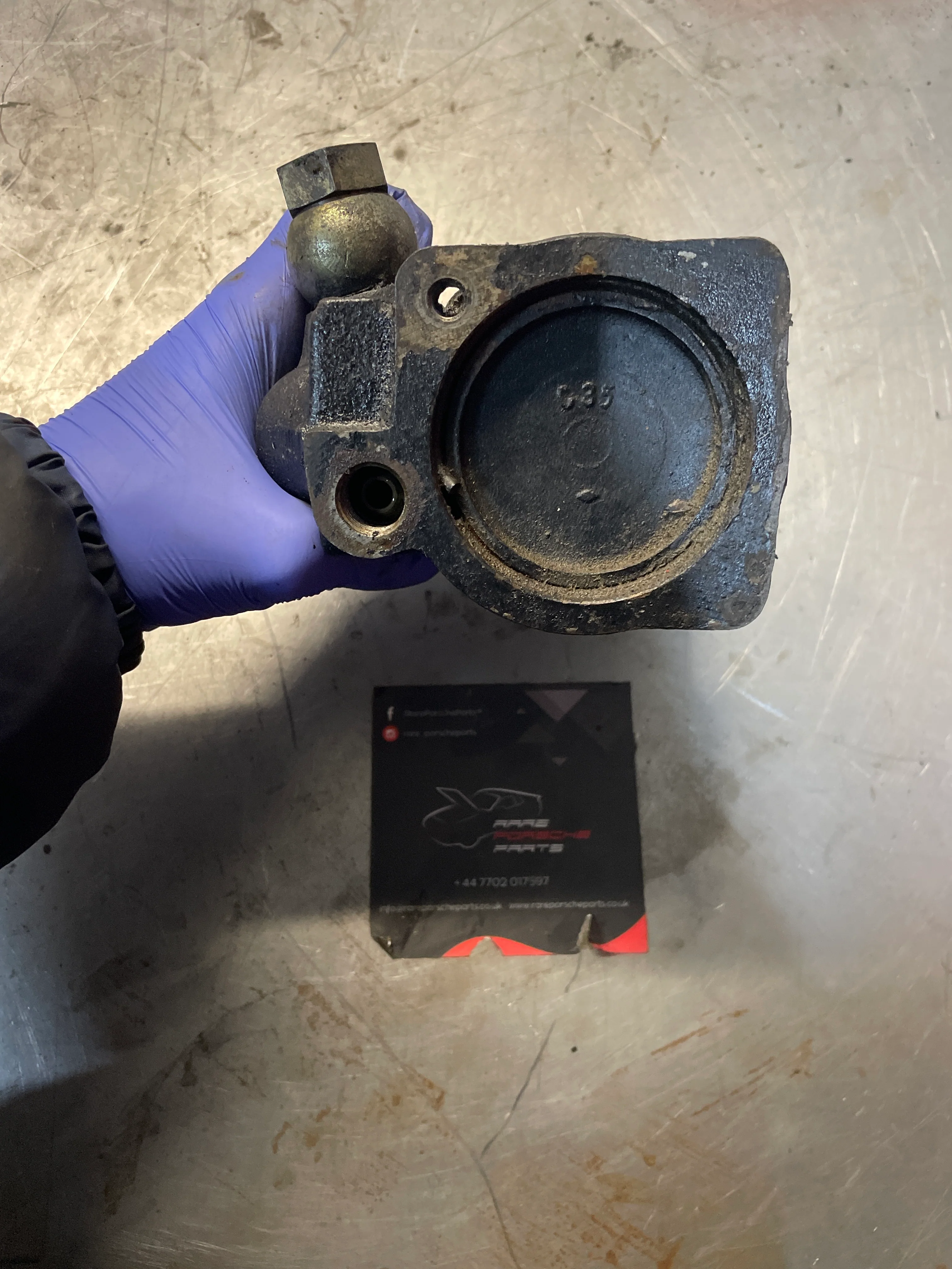 Porsche 928 power steering pump, used 7671955110 / 7672501188S - Image 5