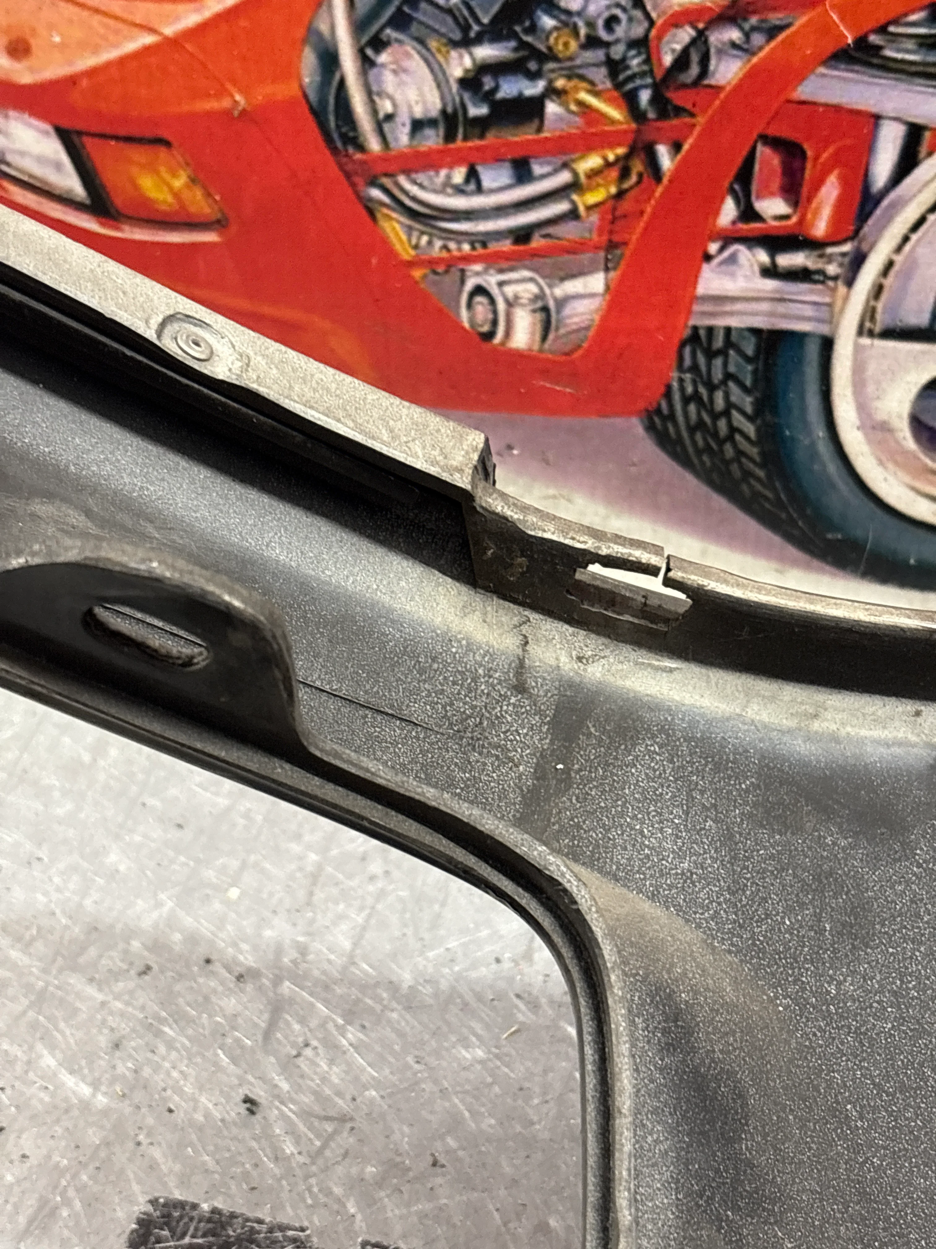 Porsche 928 rear bumper, used 92850502303 / 474181 - Image 14