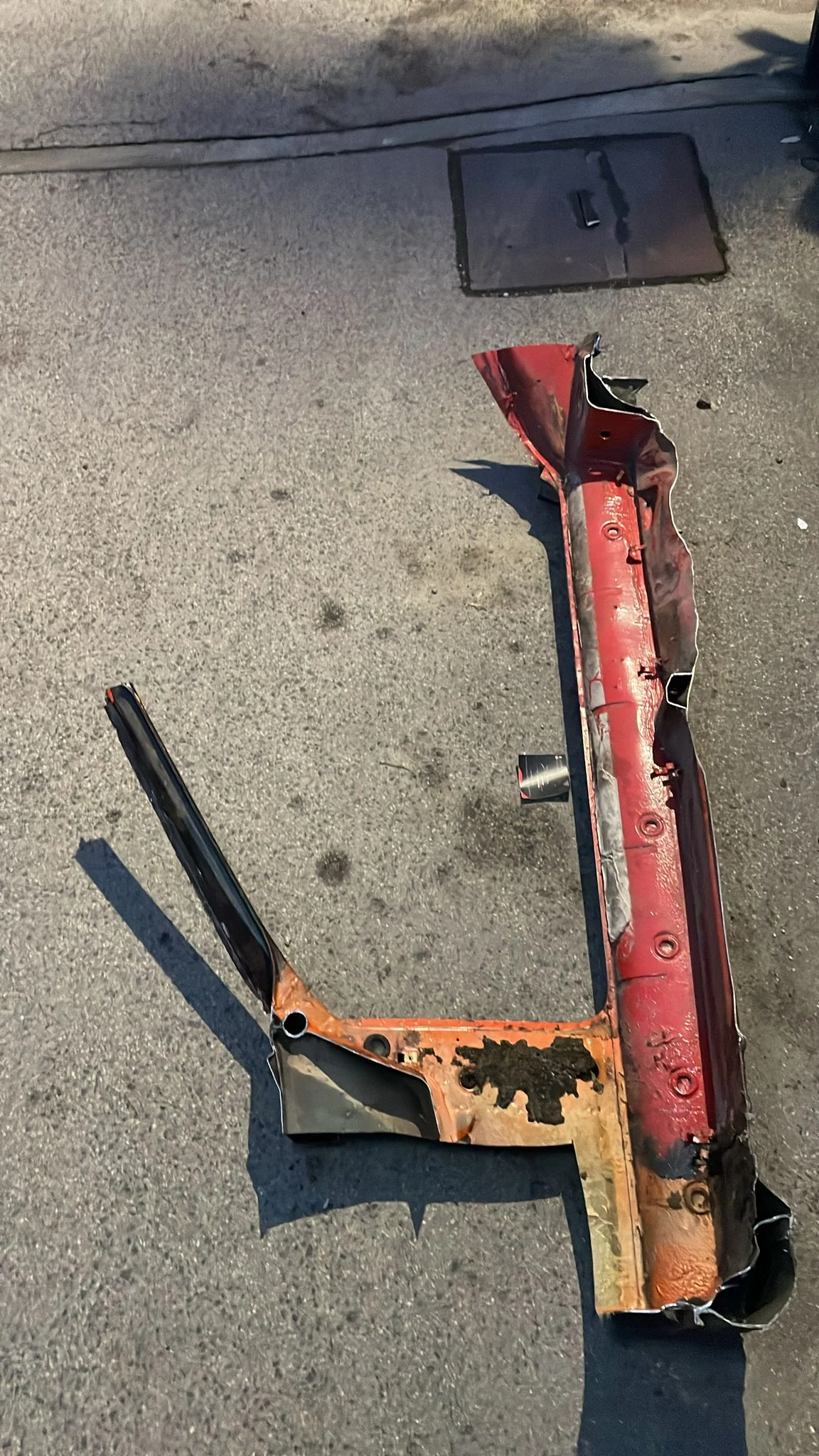 Porsche 928 right sill with A Pillar 92850201602, used - Image 11