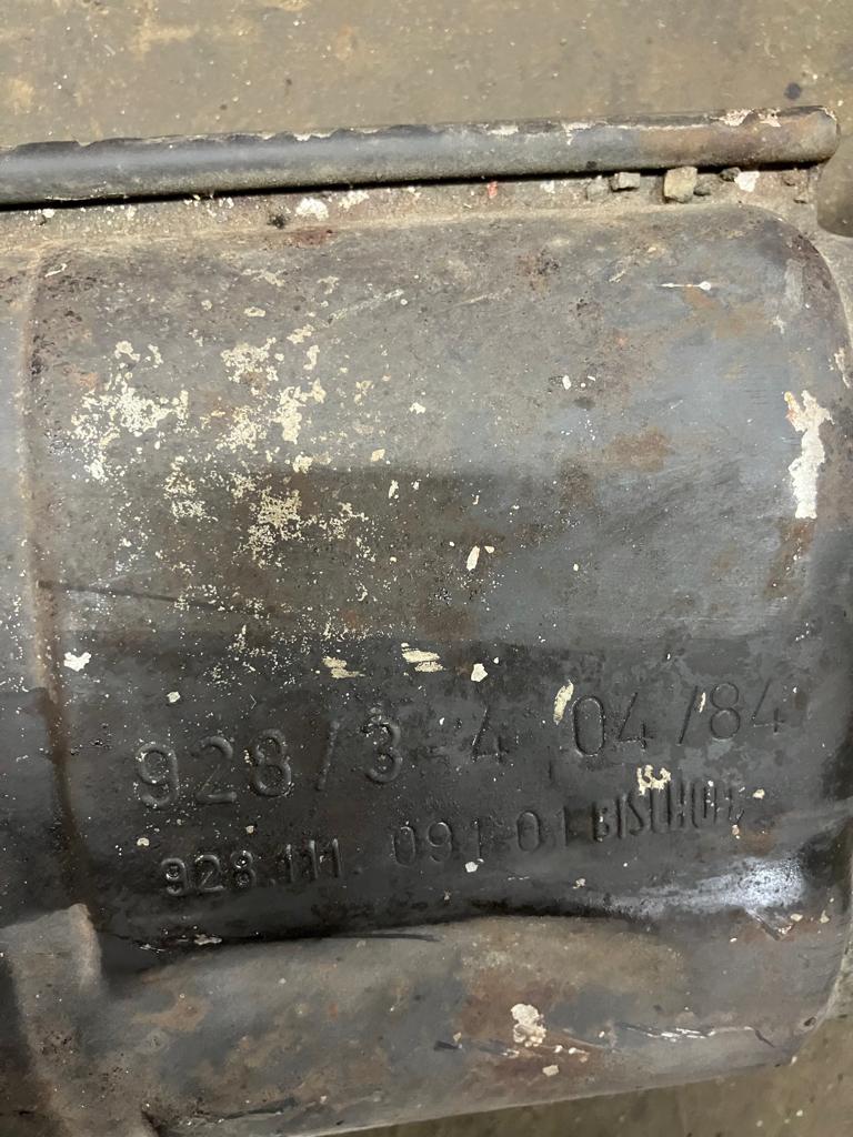 Porsche 928 S exhaust system 92811109101 Bischoff, used - Image 2