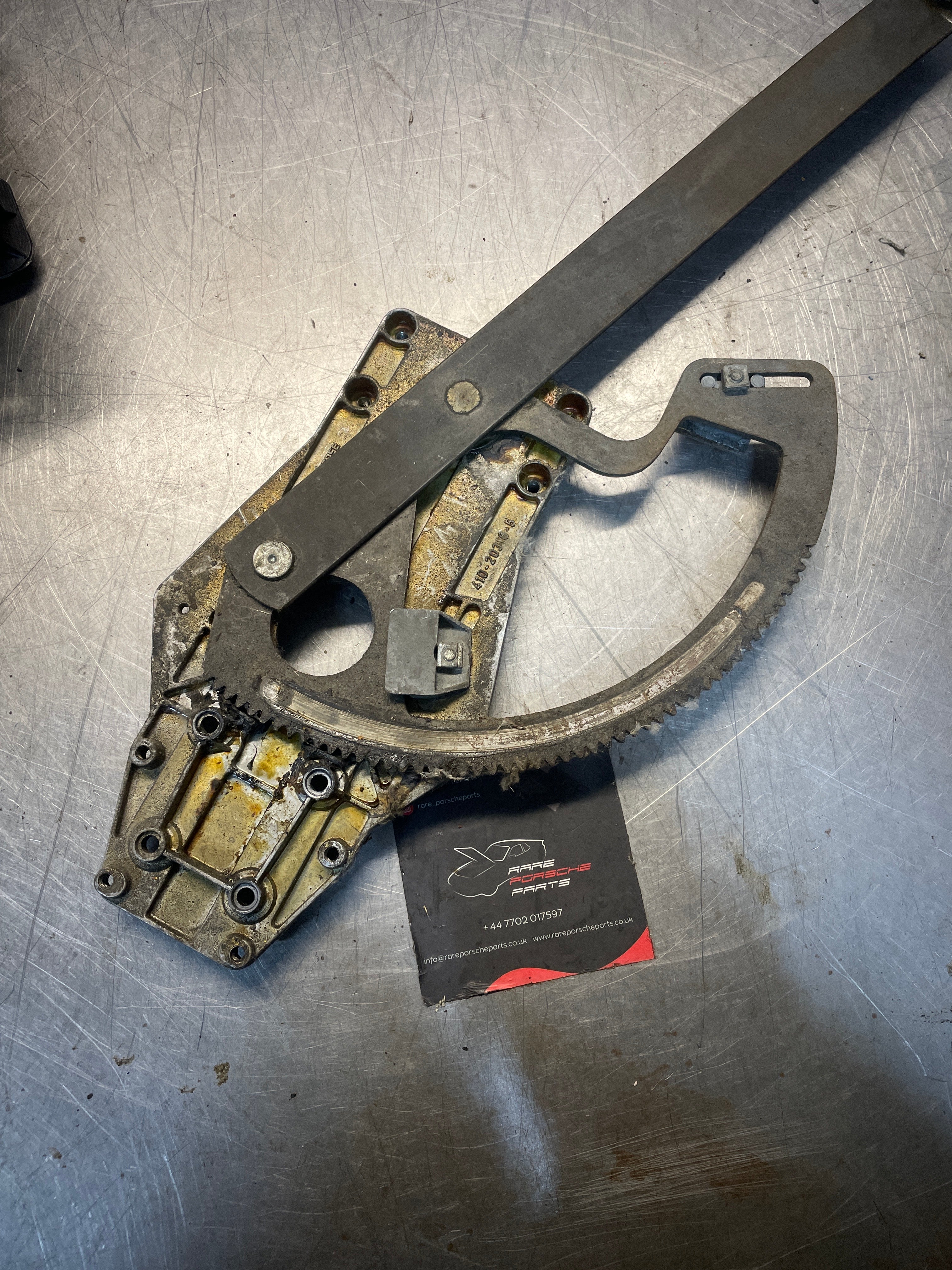 Porsche 928 S left window regulator, used 92853707502 - Image 4