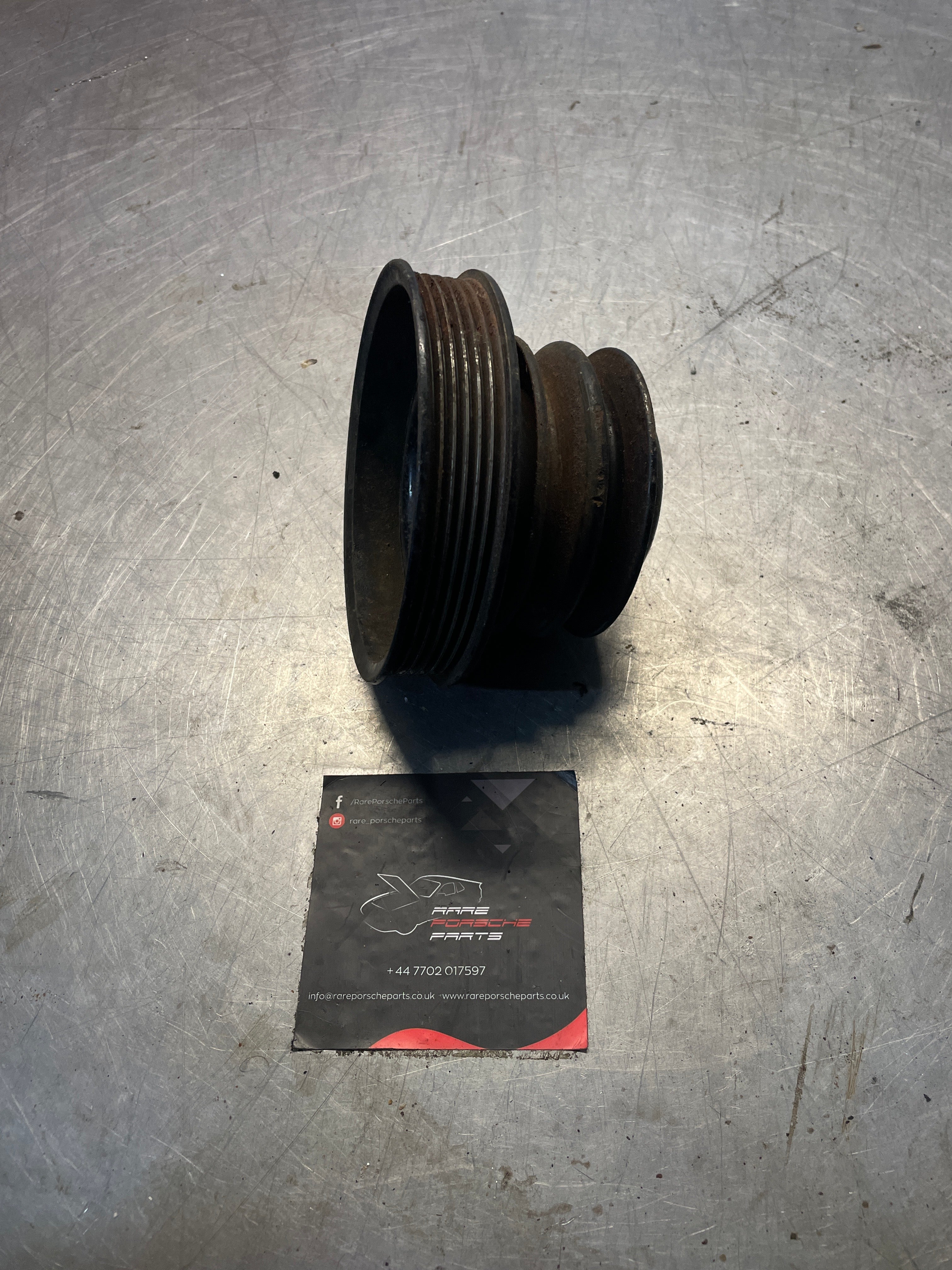 Porsche 928 S4 crankshaft pulley, used, 92810213911 - Image 3