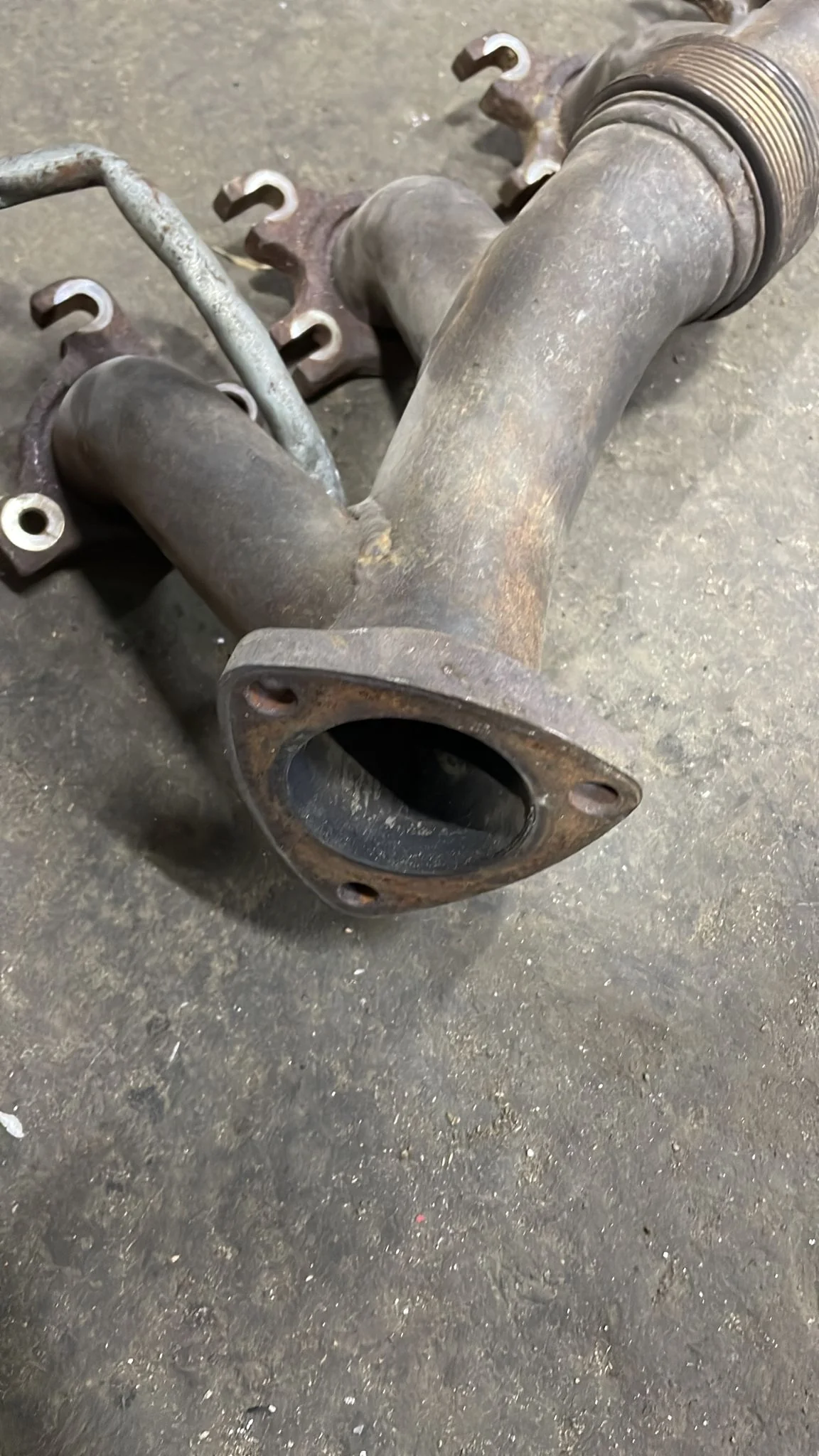 Porsche 928 S4 exhaust manifold, right 92811114607, used - Image 4