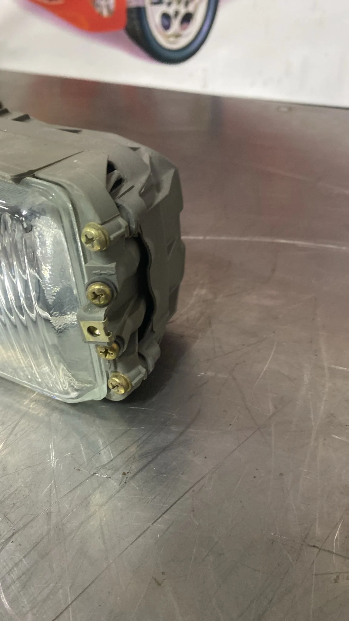 Porsche 928 S4 GT GTS additional headlight, driving light, left, 92863144900 used, Bosch - Image 4