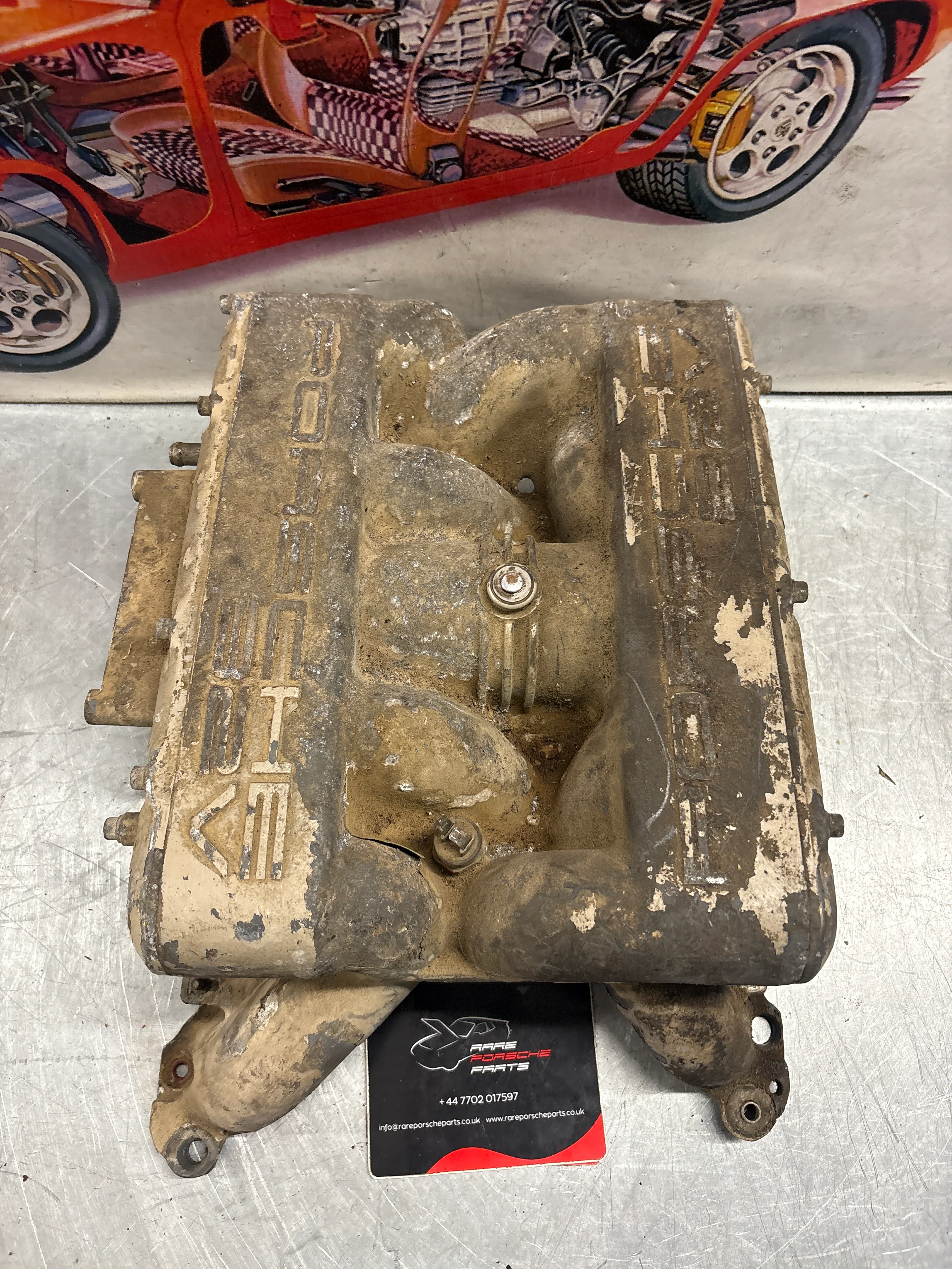 Porsche 928 S4 Intake manifold, used 9281105462R - Image 2