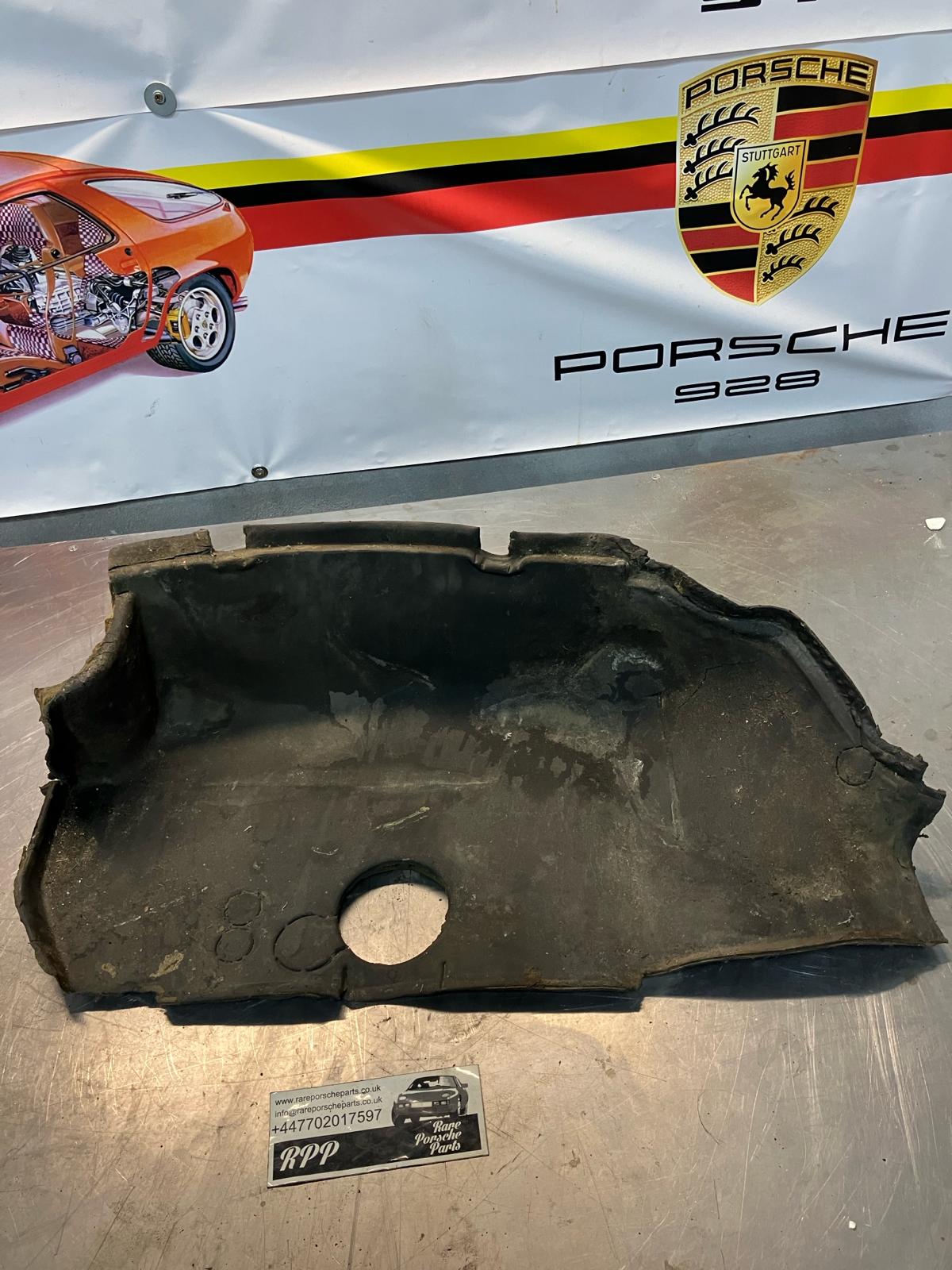 Porsche 928 sound absorber for LHD cars, above fuse board, 92855606206