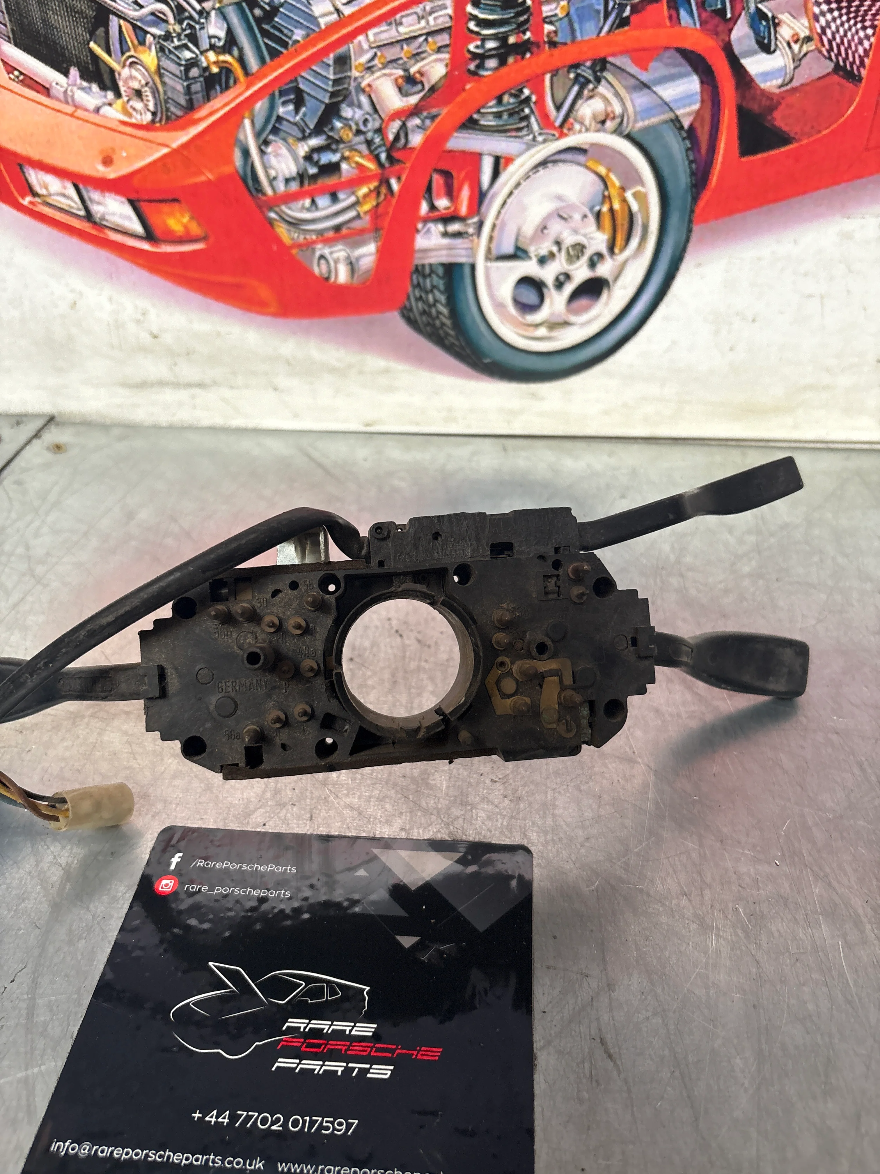 Porsche 928 85.5- steering column switch used - Image 5