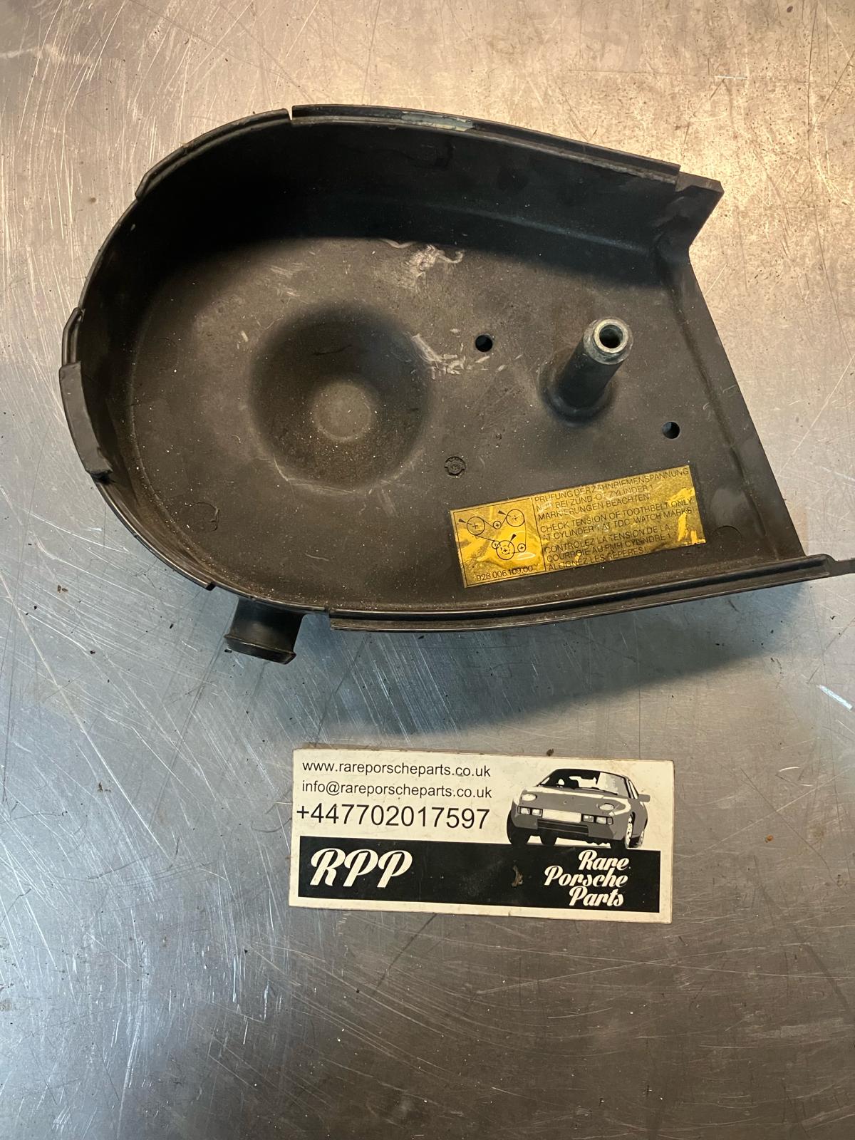 Porsche 928 toothed belt covering, used 92810514603
