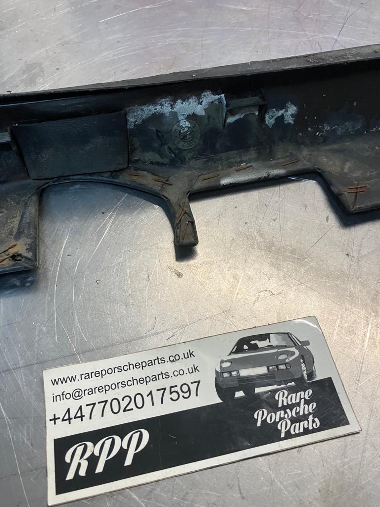 Porsche 928 trunk trim panel, 92855165302, black, used - Image 4