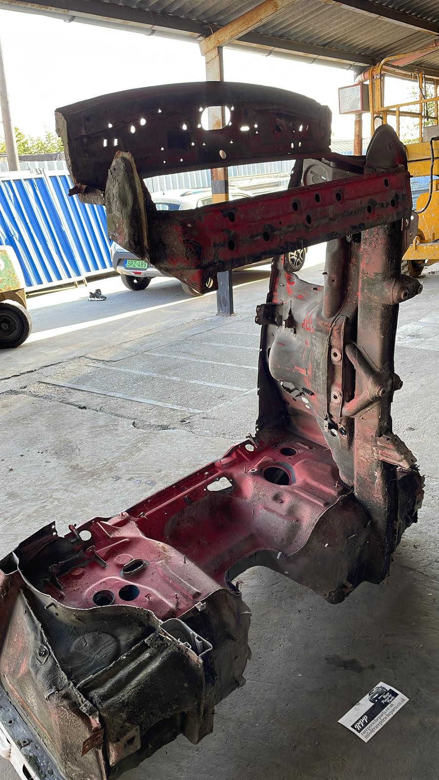 Porsche 928 S firewall, front end cut - Image 3