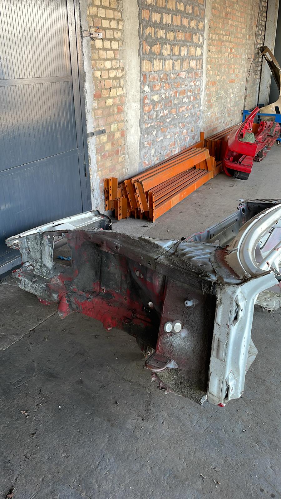 Porsche 928 S firewall, front end cut - Image 8