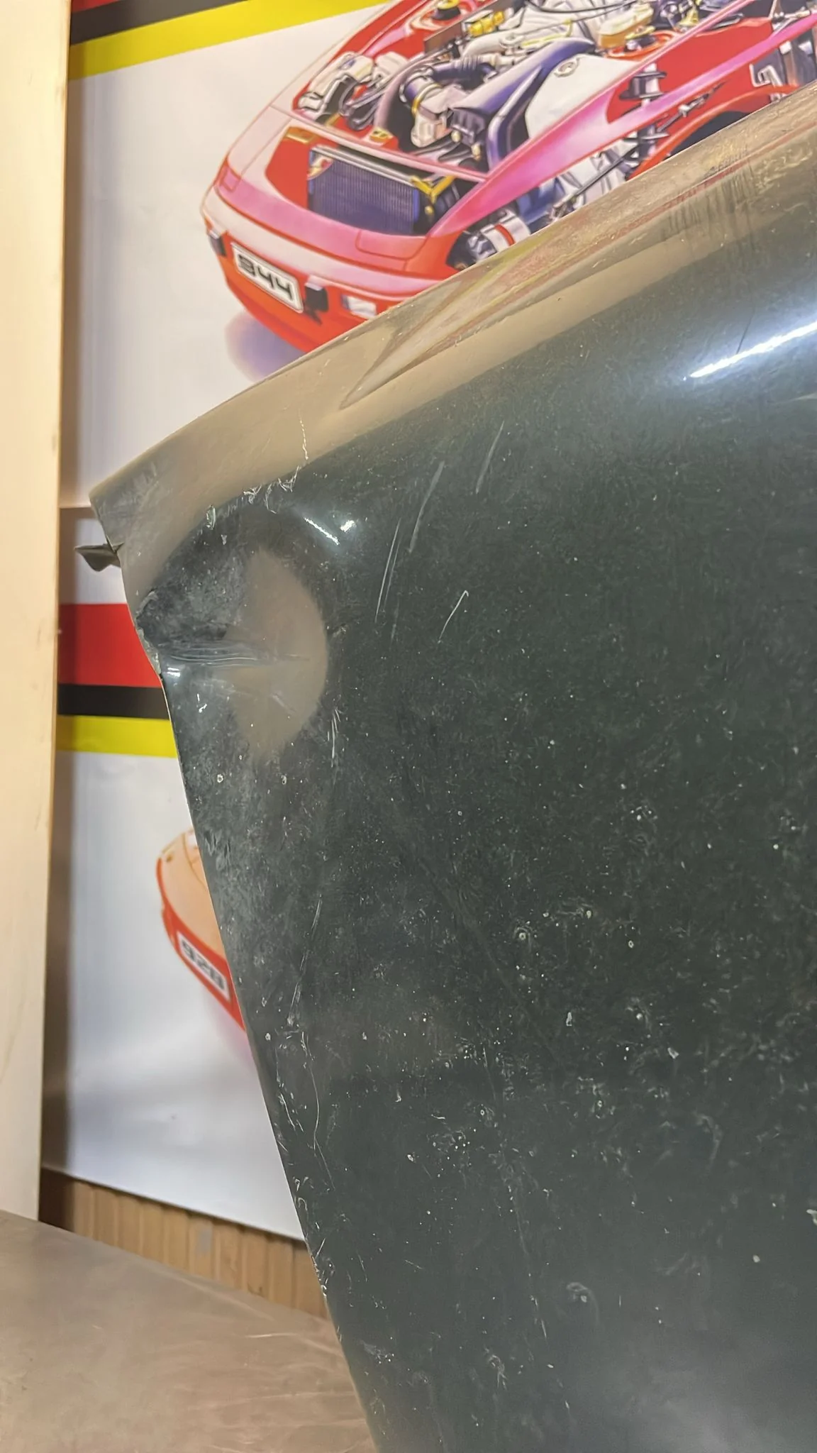 Porsche 928 front left wing, 92850301103 used - Image 7