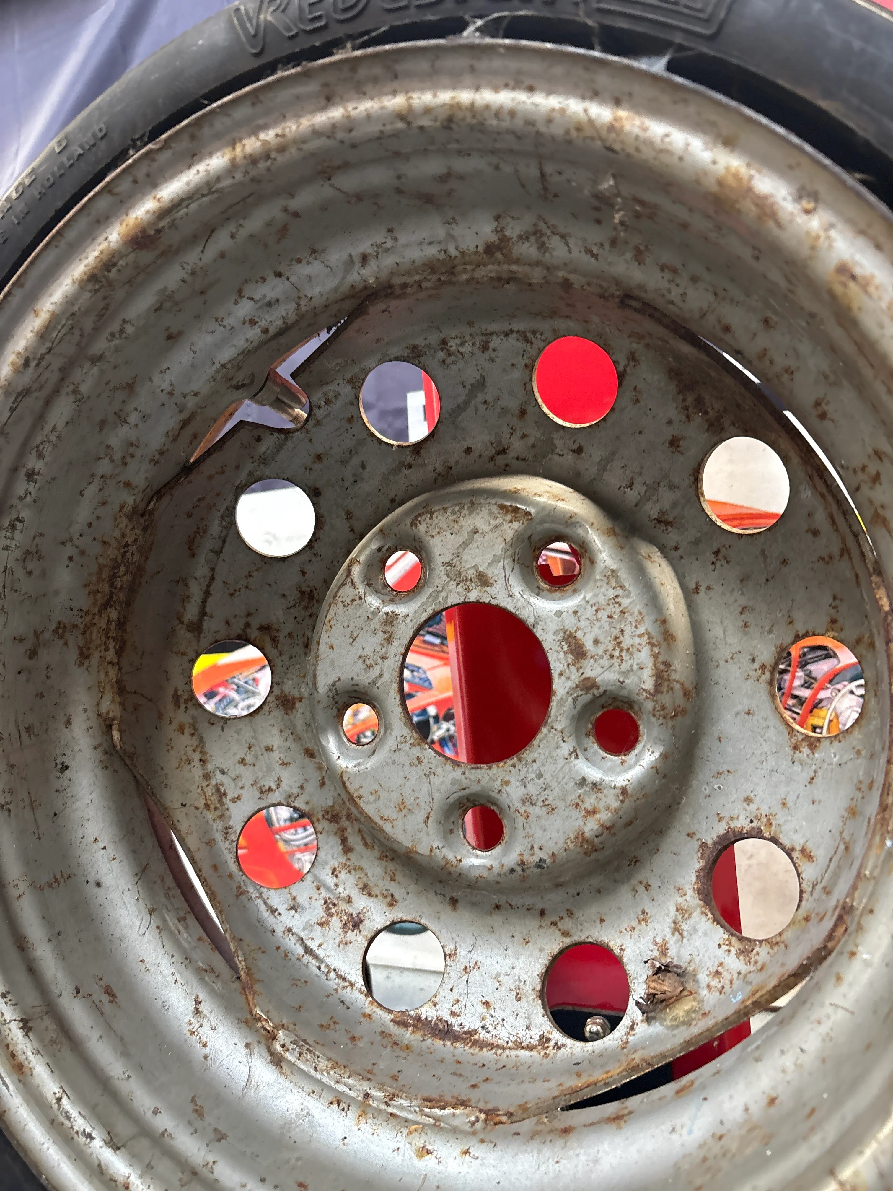 Porsche 928S/S4 spare wheel with tyre, used 92836101803 - Image 8
