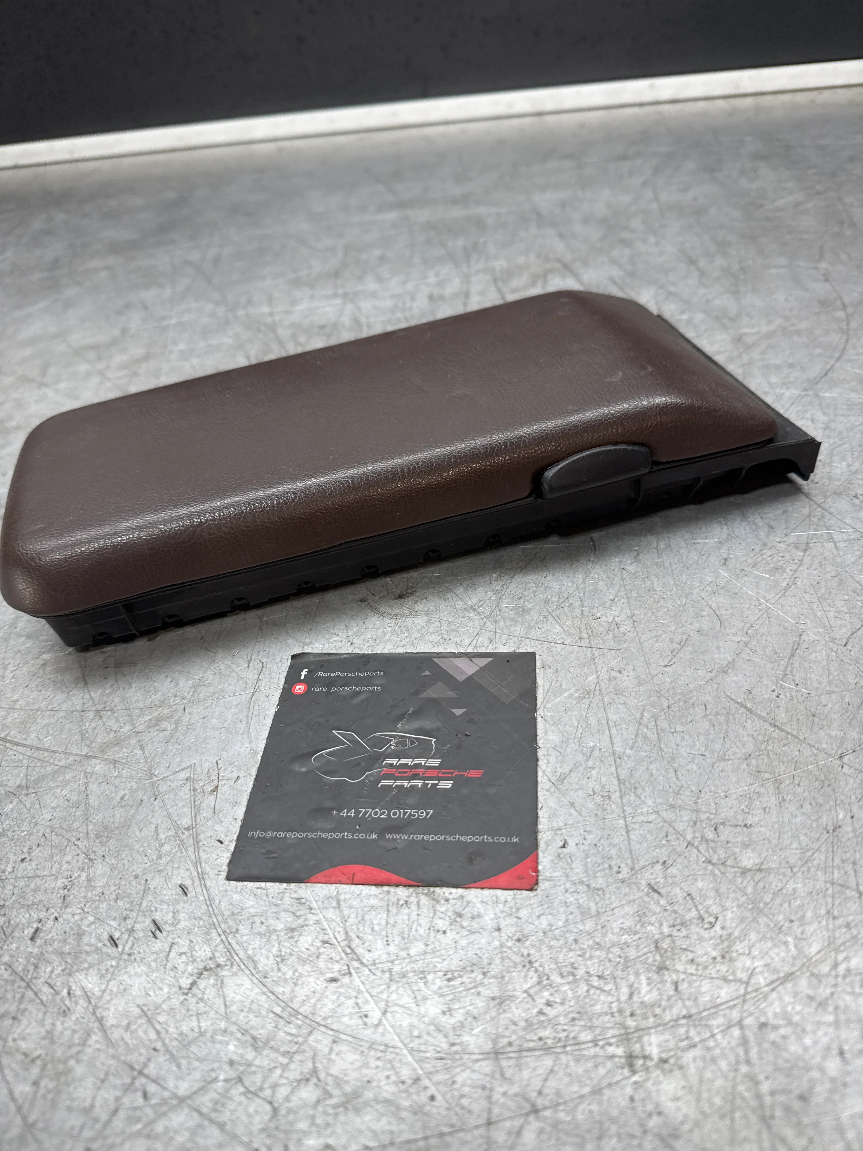 Porsche 944 86-92 arm rest brown 94555206300 used RHD - Image 2