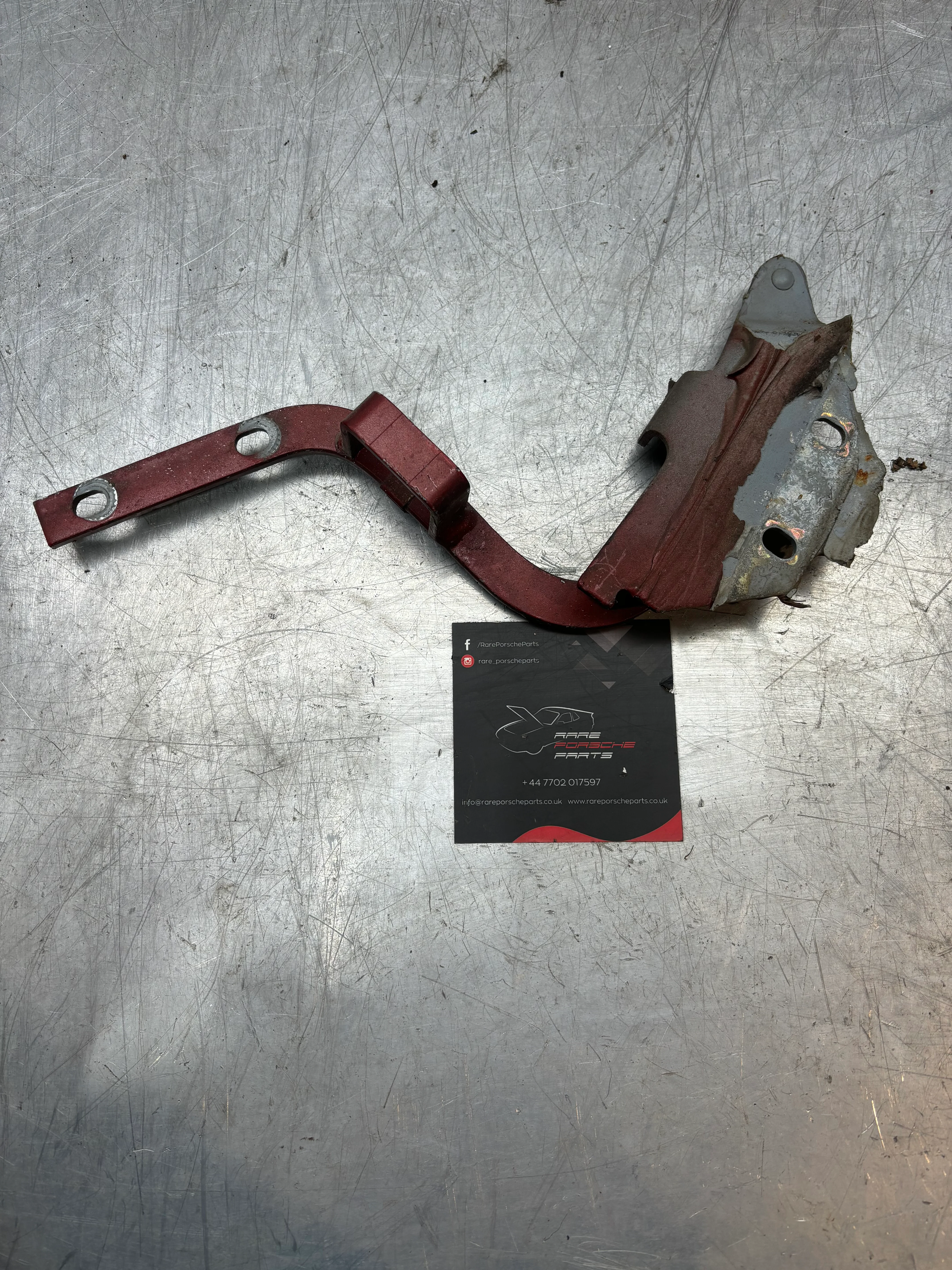 Porsche 944 924 bonnet hinge, right, -85.5 94451130200 - Image 5