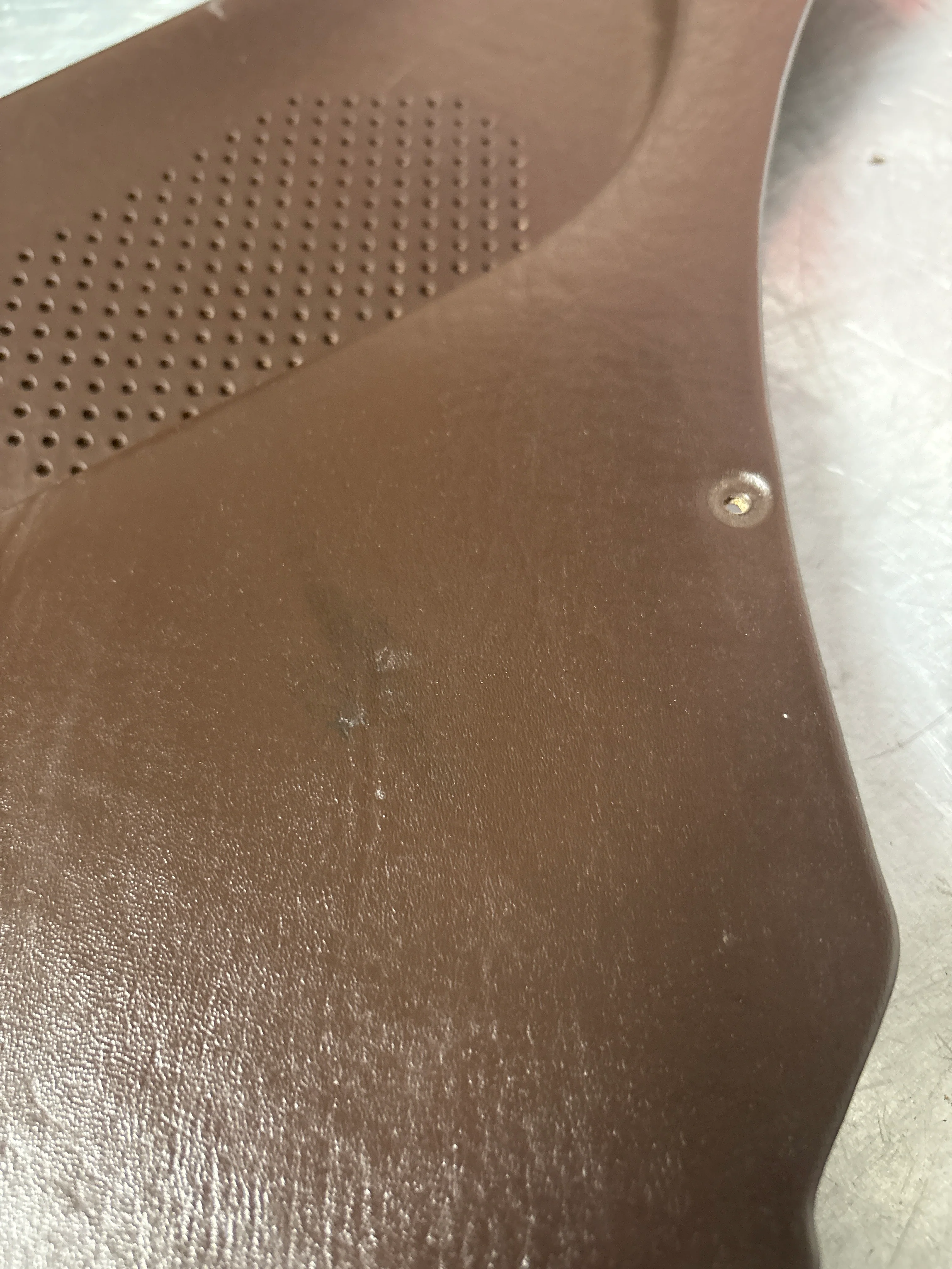 Porsche 944 924 brown rear interior C Post trims/cards. Quarter panel trim used 94455502101 94455502201 - Image 8