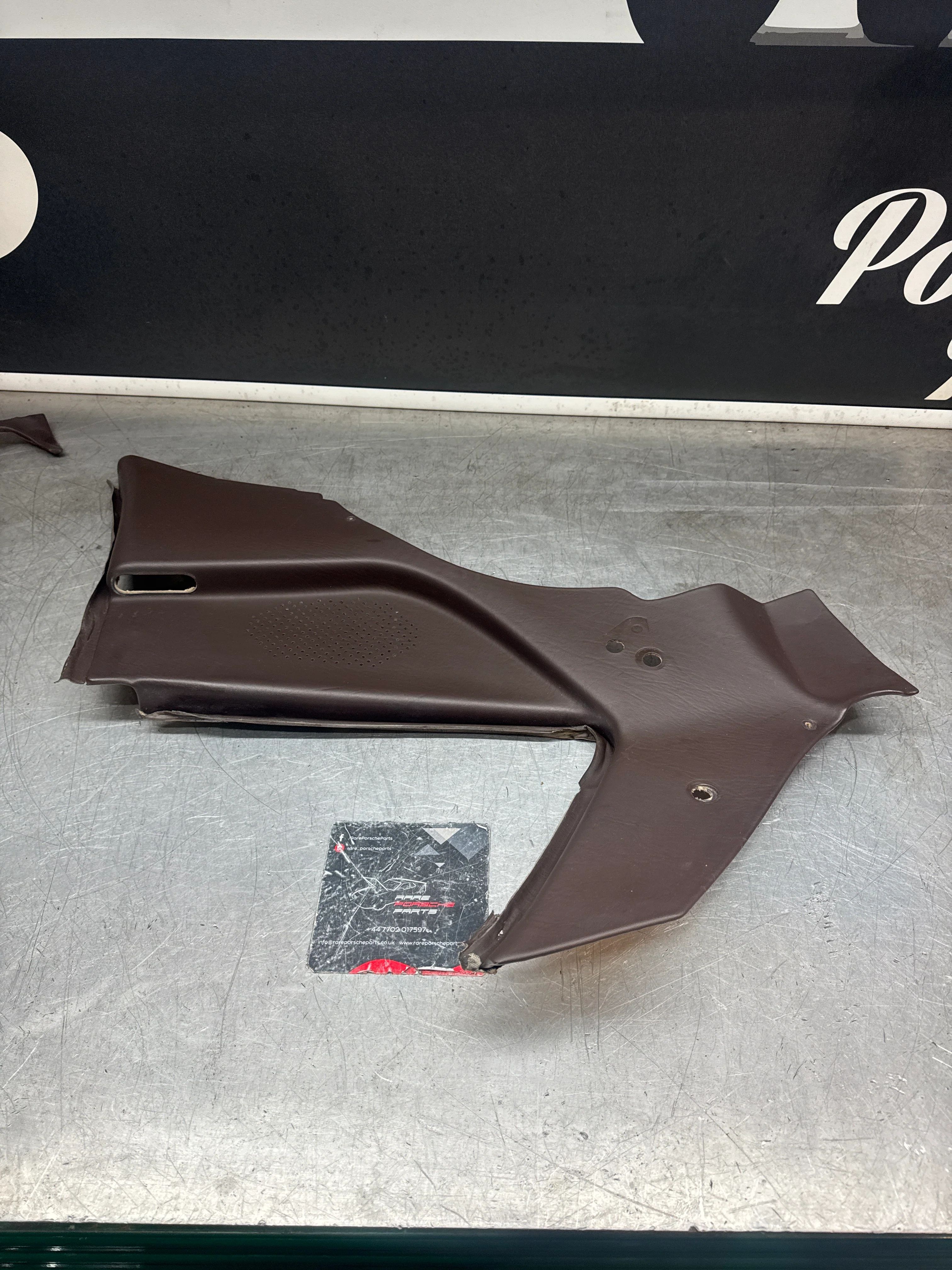 Porsche 944 924 brown rear interior C Post trims/cards. Quarter panel trim used 94455502101 94455502201 - Image 10