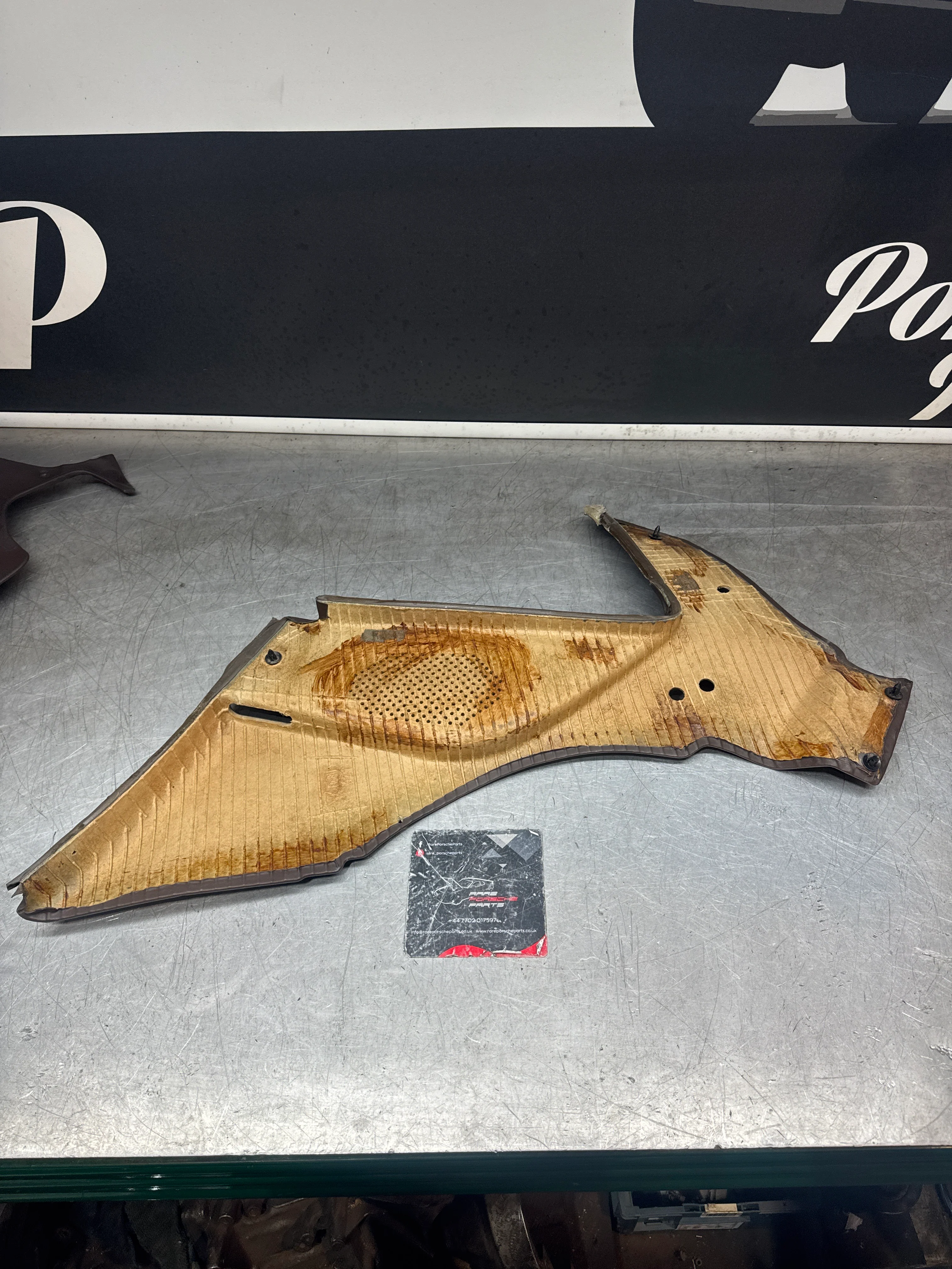 Porsche 944 924 brown rear interior C Post trims/cards. Quarter panel trim used 94455502101 94455502201 - Image 14