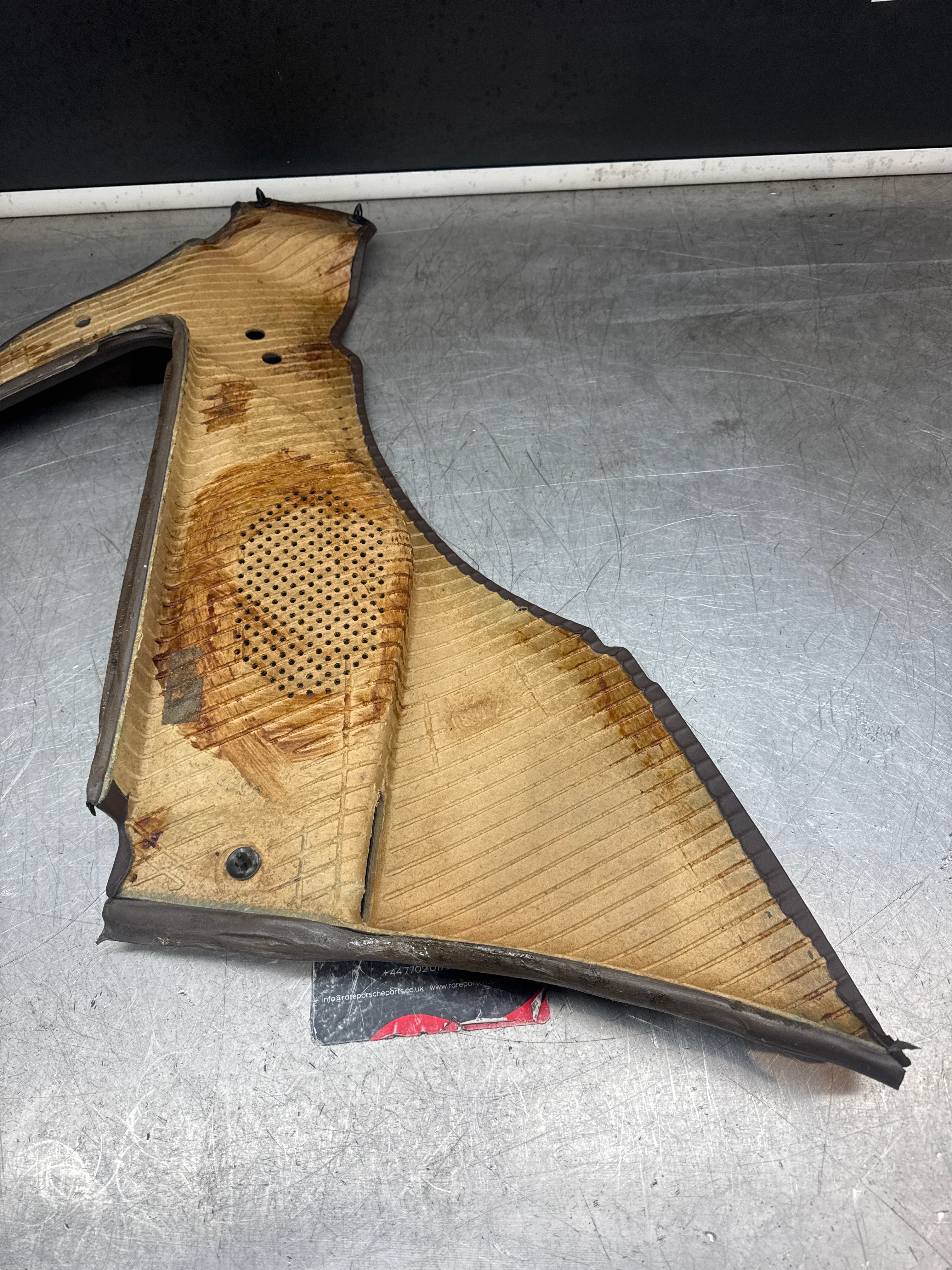 Porsche 944 924 brown rear interior C Post trims/cards. Quarter panel trim used 94455502101 94455502201 - Image 16