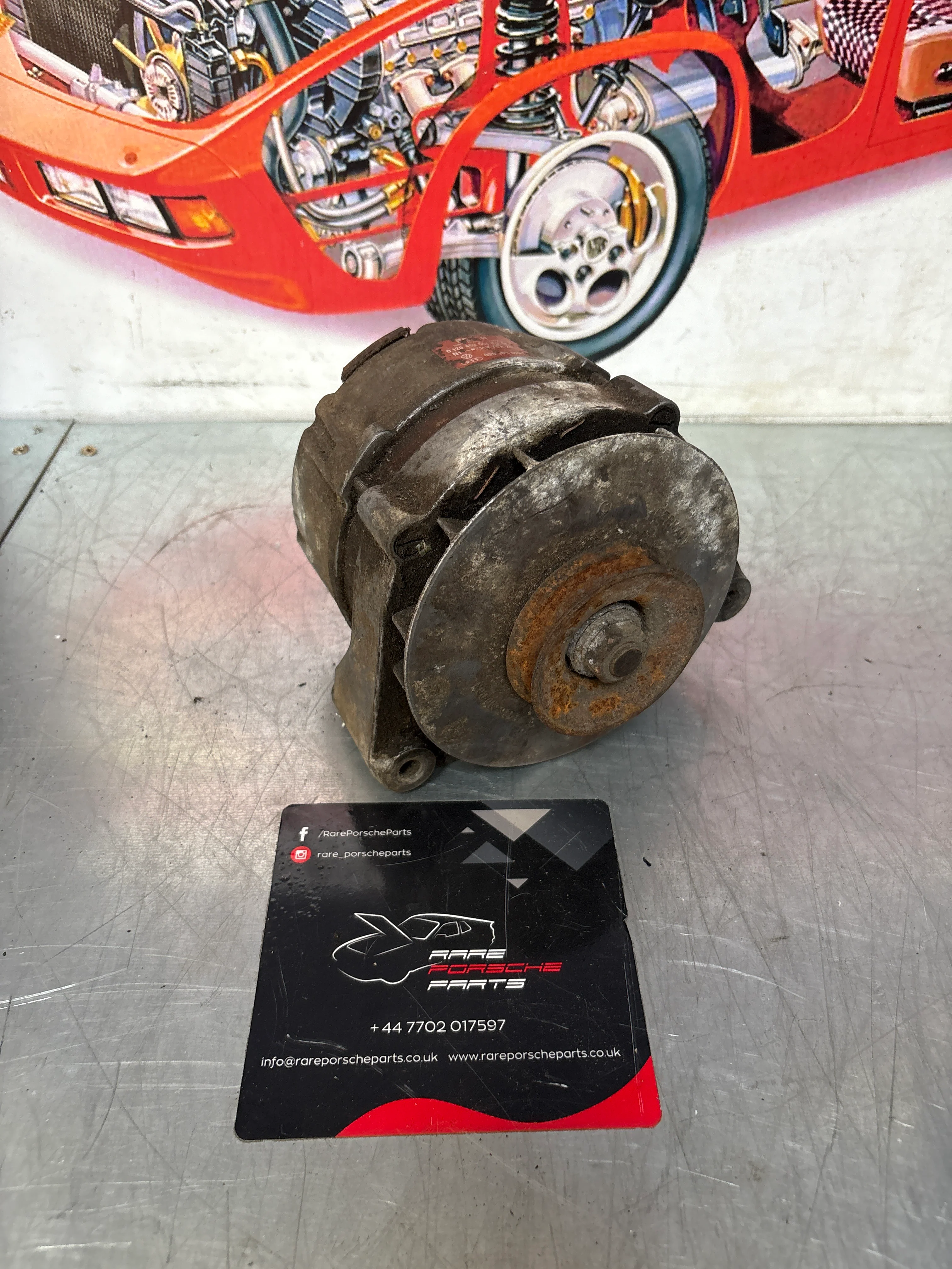 Porsche 924 924 Turbo alternator 0120469551, 035903015M, used - Image 2