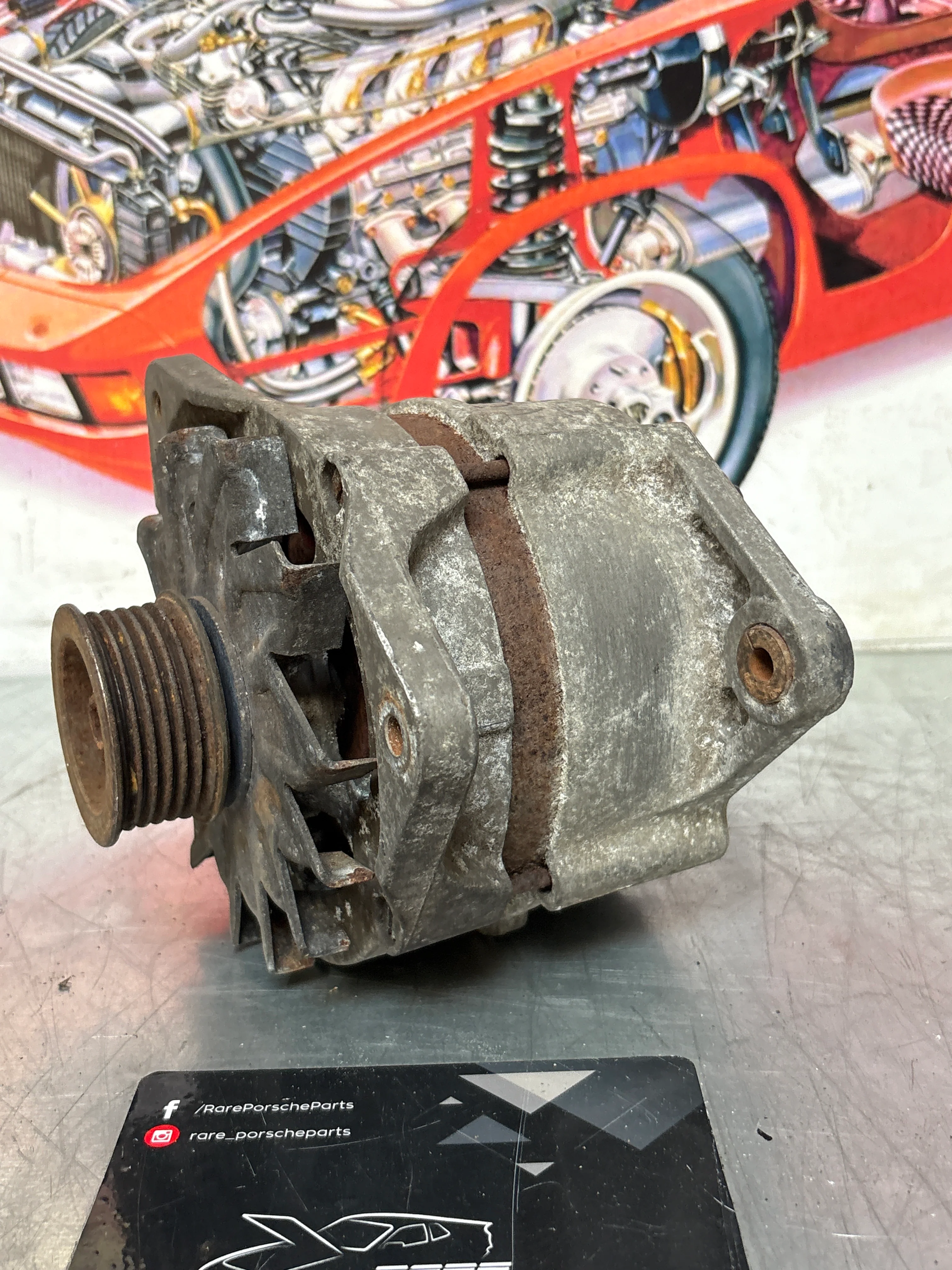 Porsche 944 alternator 1986- 0120468001/003, used - Image 5