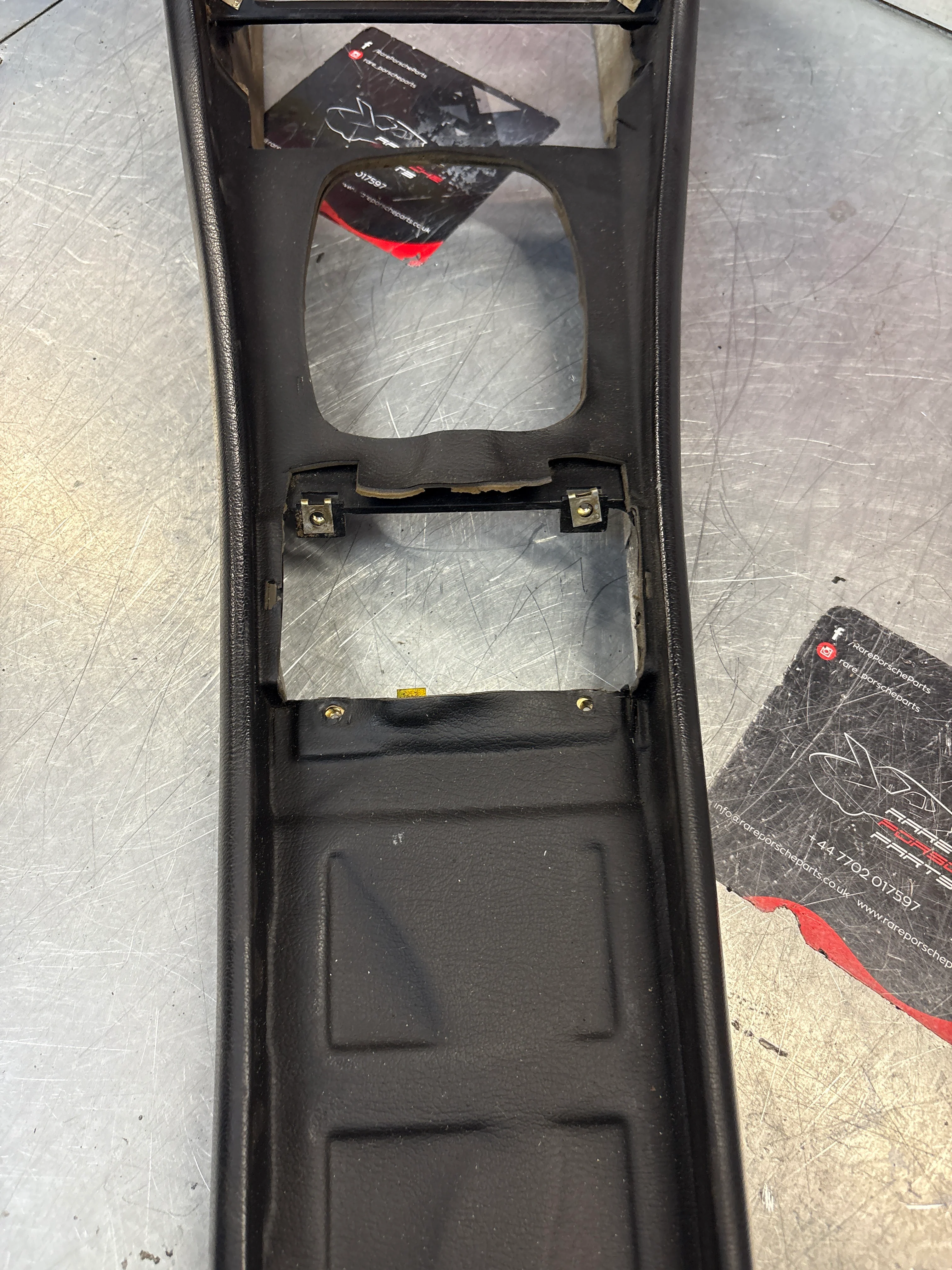 Porsche 944 centre console black 94455205100 used - Image 8